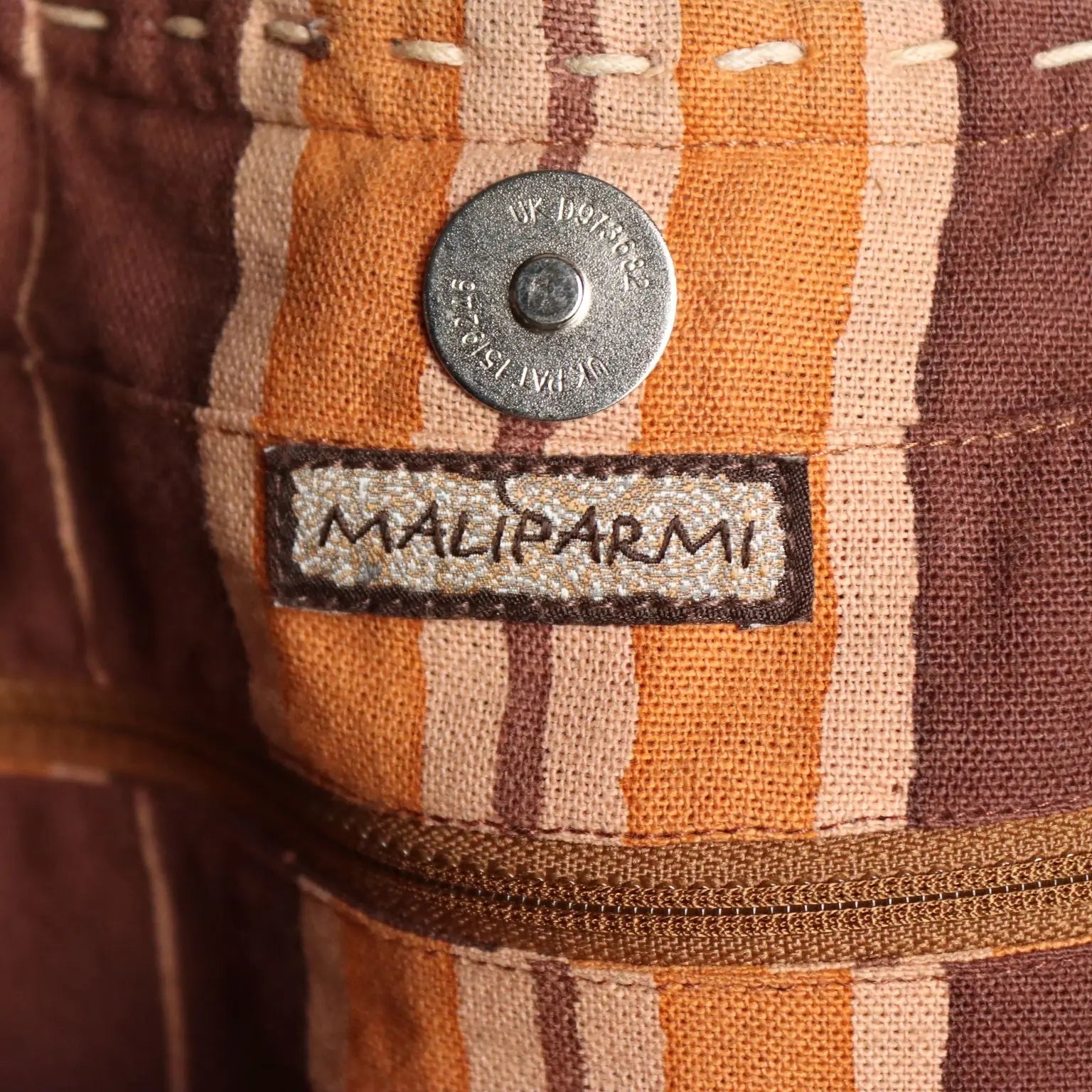 Ethnic Style Maliparmi Shoulder Bag Leather Second Hand