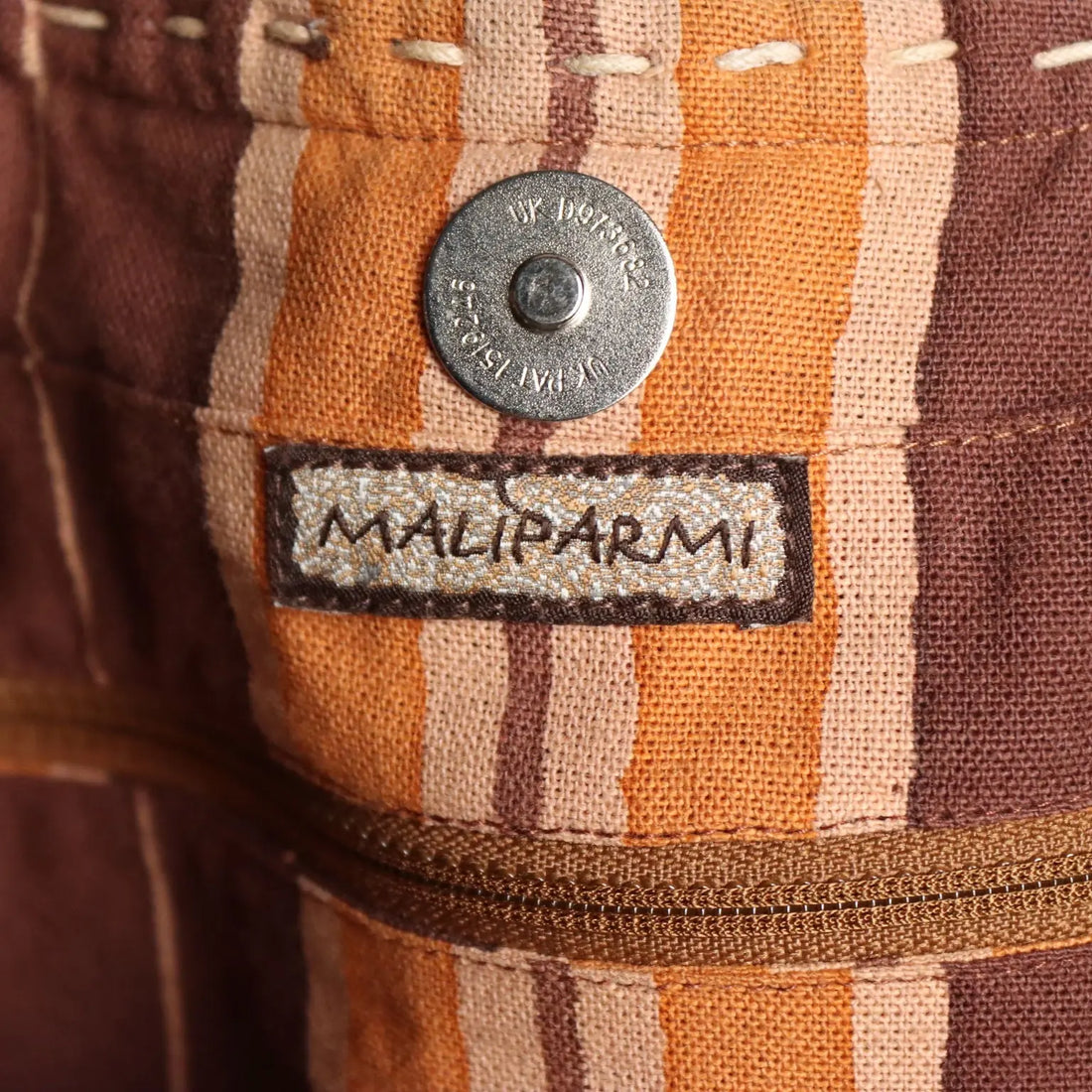 Ethnic Style Maliparmi Shoulder Bag Leather Second Hand