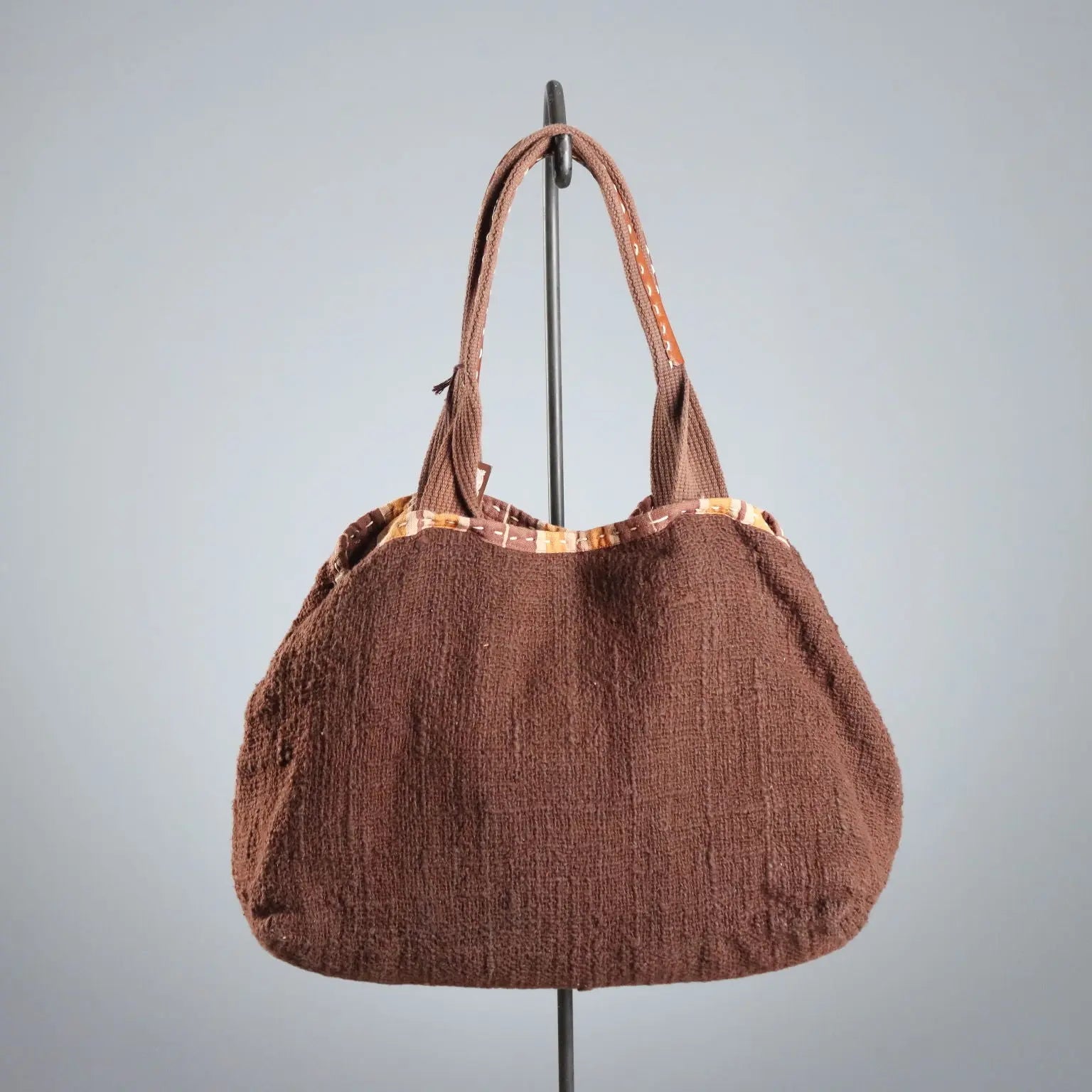 Ethnic Style Maliparmi Shoulder Bag Leather Second Hand