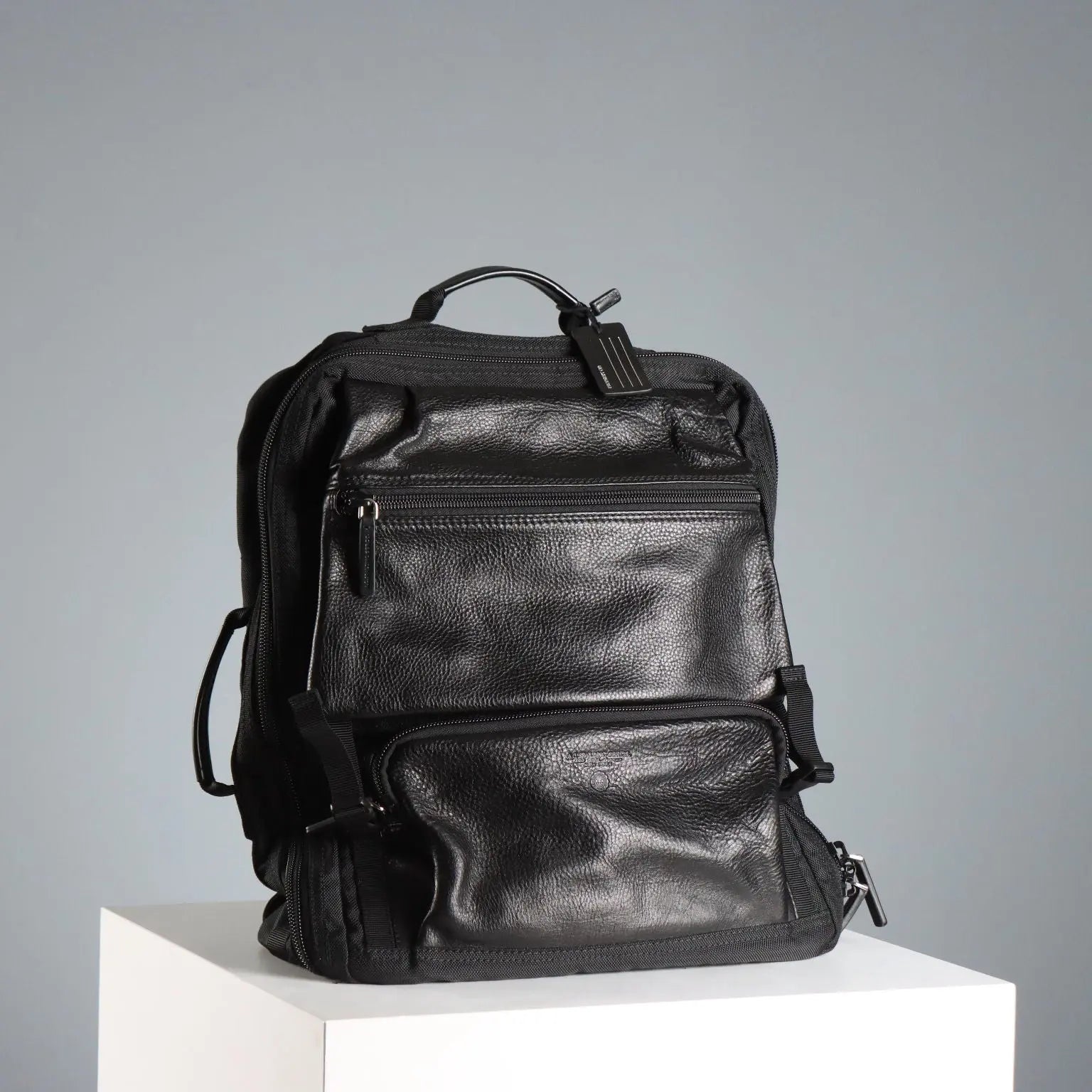 A.G. Spalding & Bros. Business Backpack Fabric Leather Second Hand