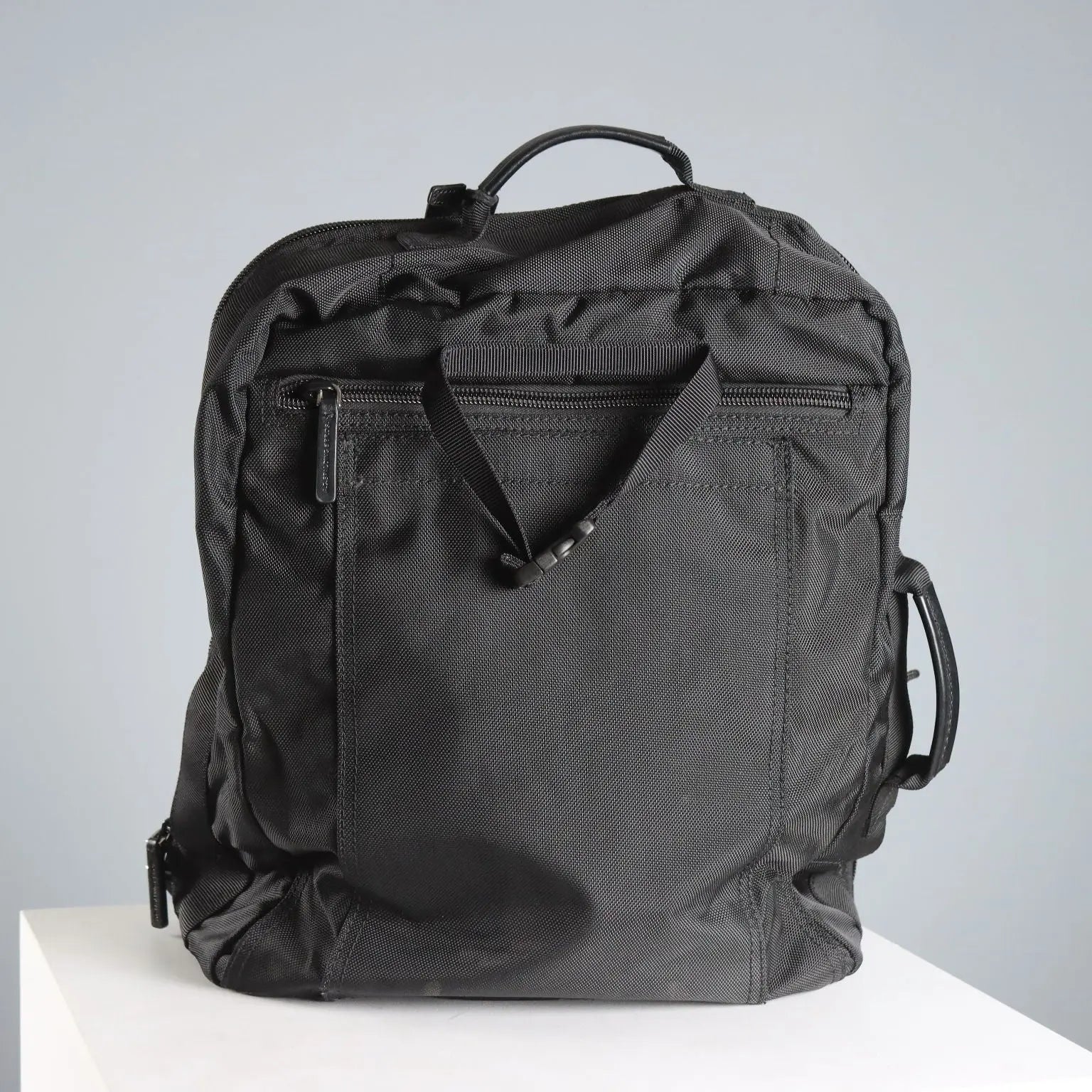 A.G. Spalding & Bros. Business Backpack Fabric Leather Second Hand