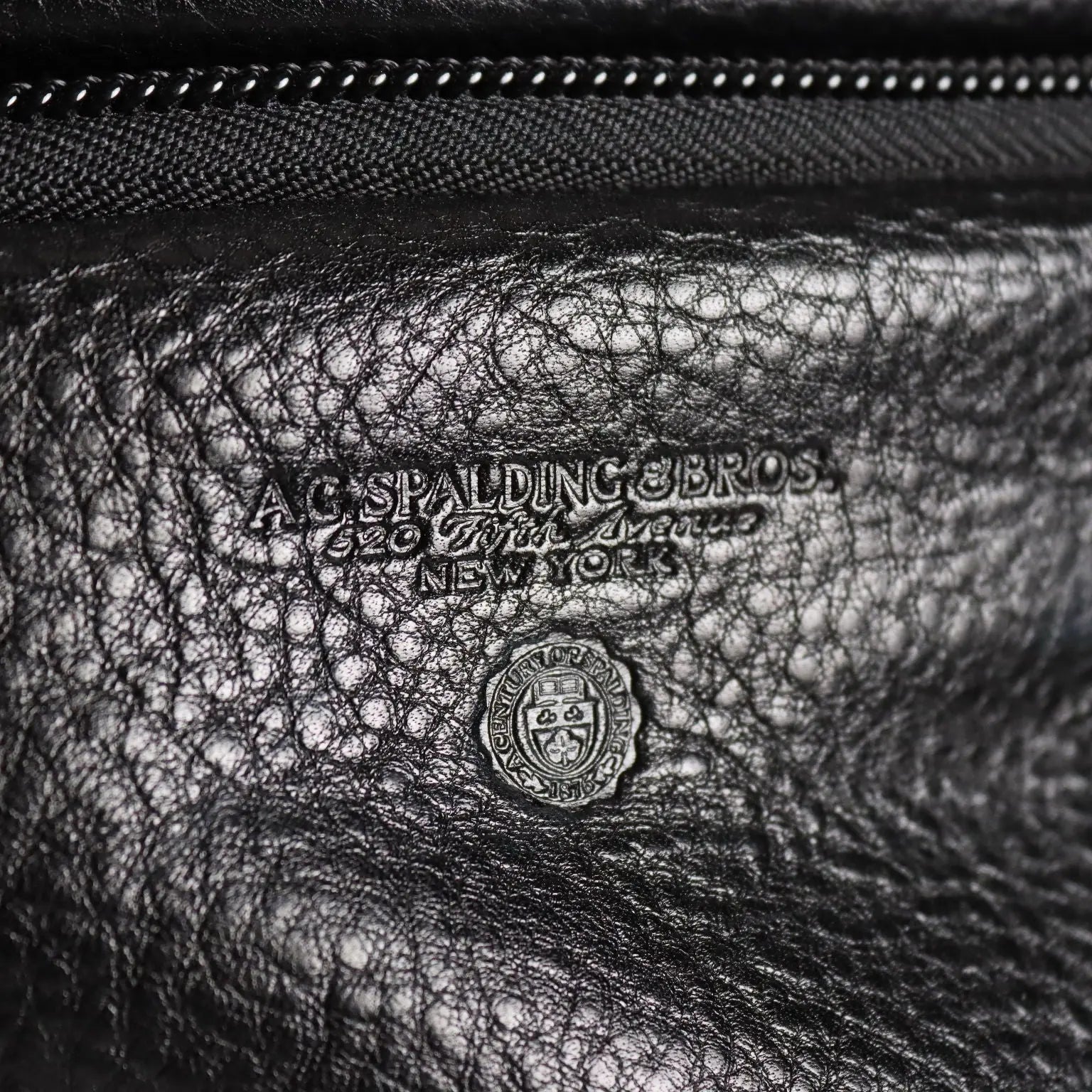 A.G. Spalding & Bros. Business Backpack Fabric Leather Second Hand