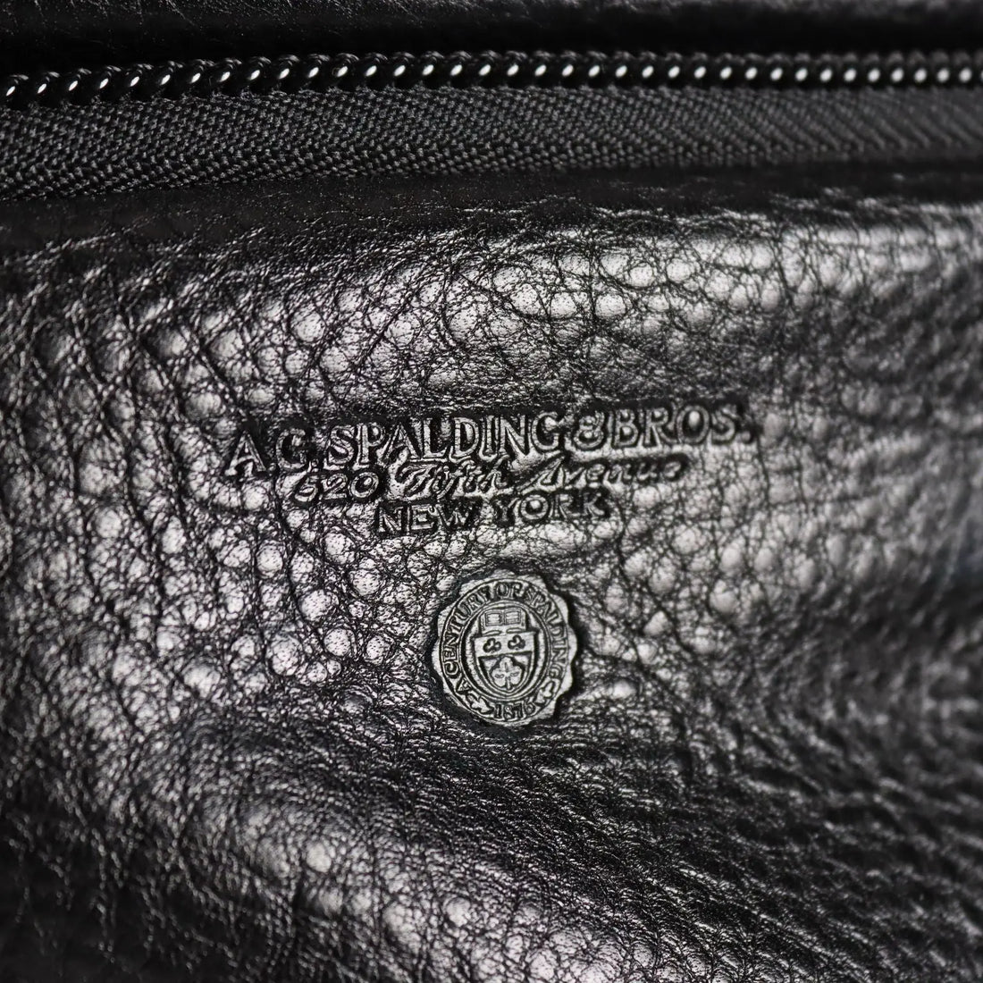 A.G. Spalding & Bros. Business Backpack Fabric Leather Second Hand