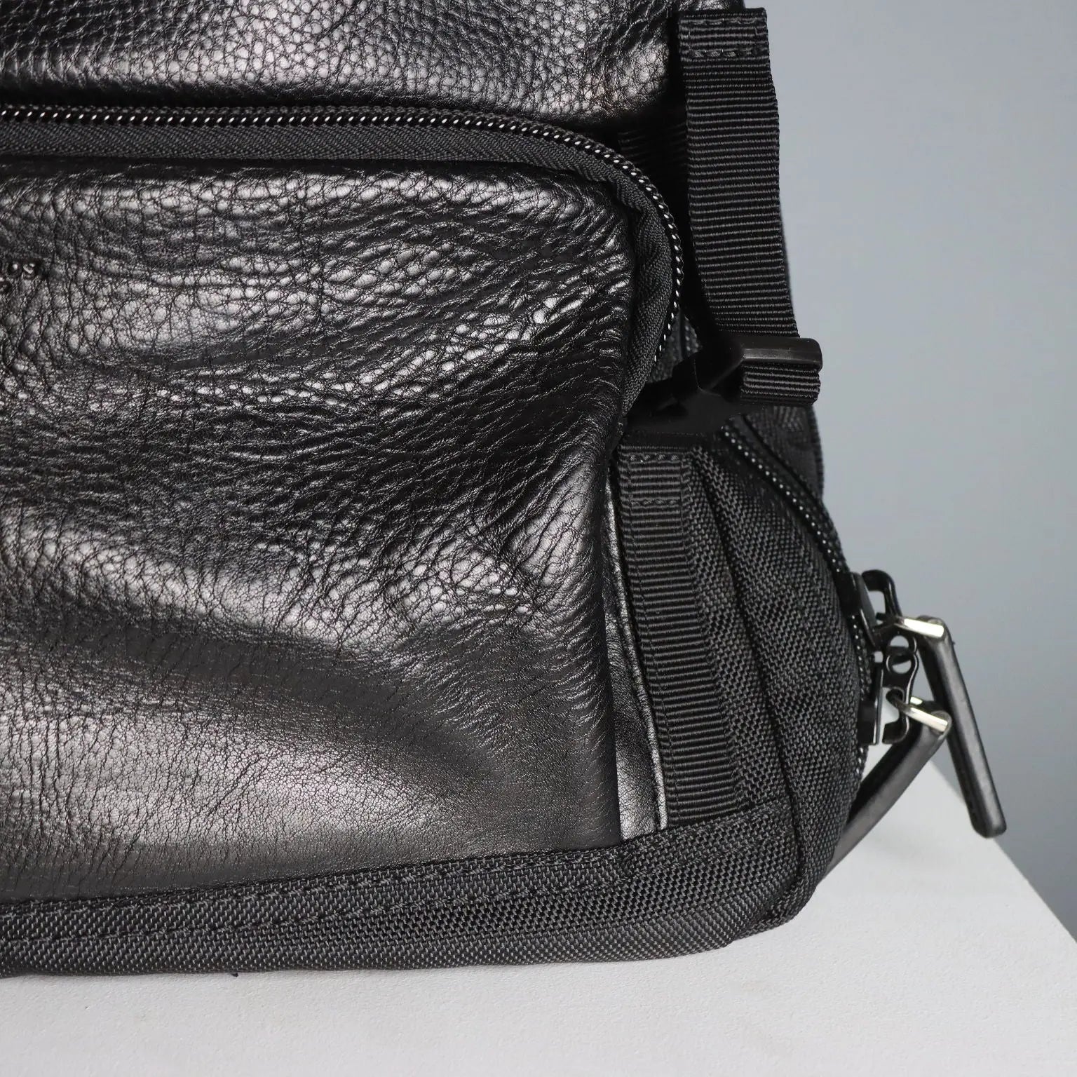 A.G. Spalding & Bros. Business Backpack Fabric Leather Second Hand