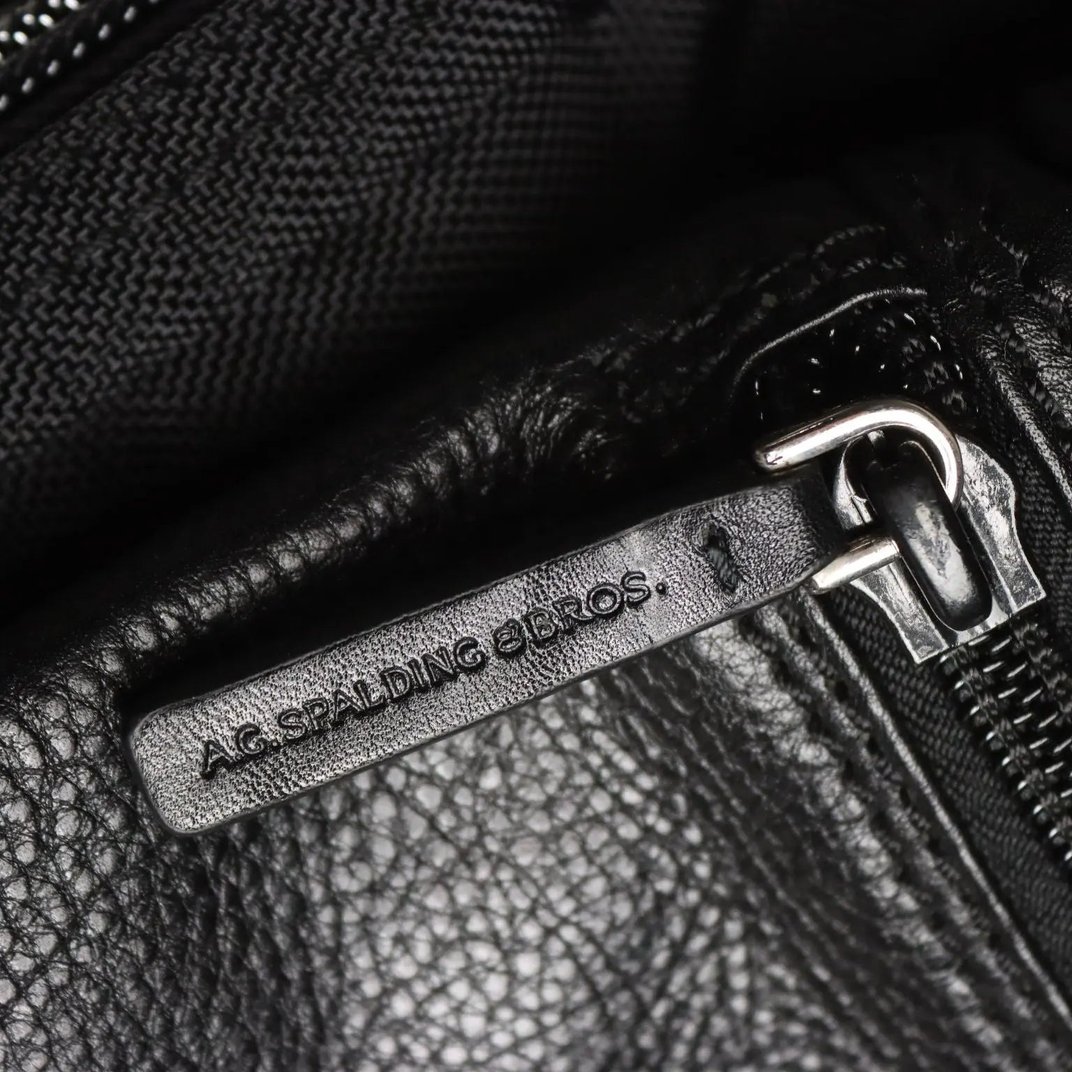 A.G. Spalding & Bros. Business Backpack Fabric Leather Second Hand