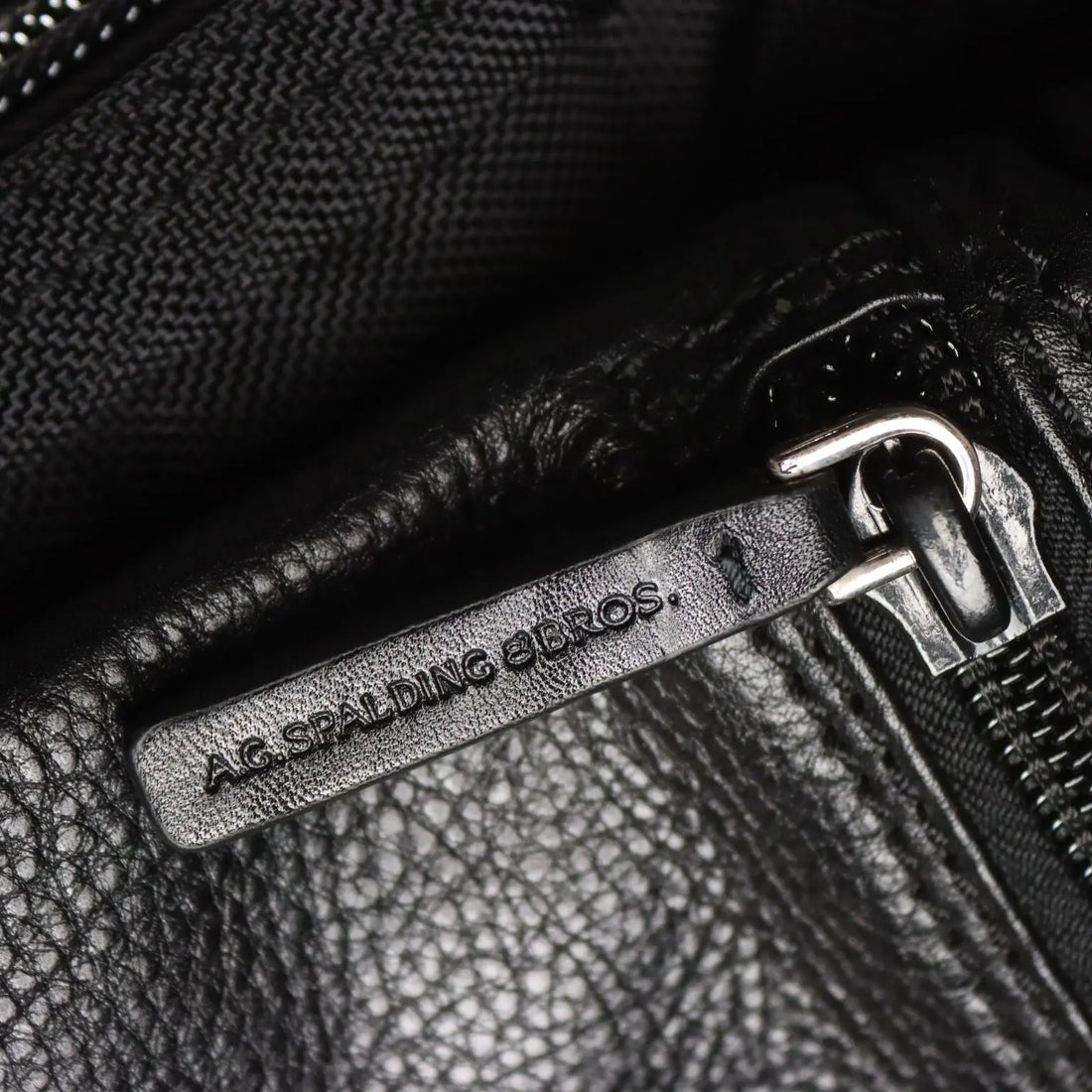 A.G. Spalding & Bros. Business Backpack Fabric Leather Second Hand