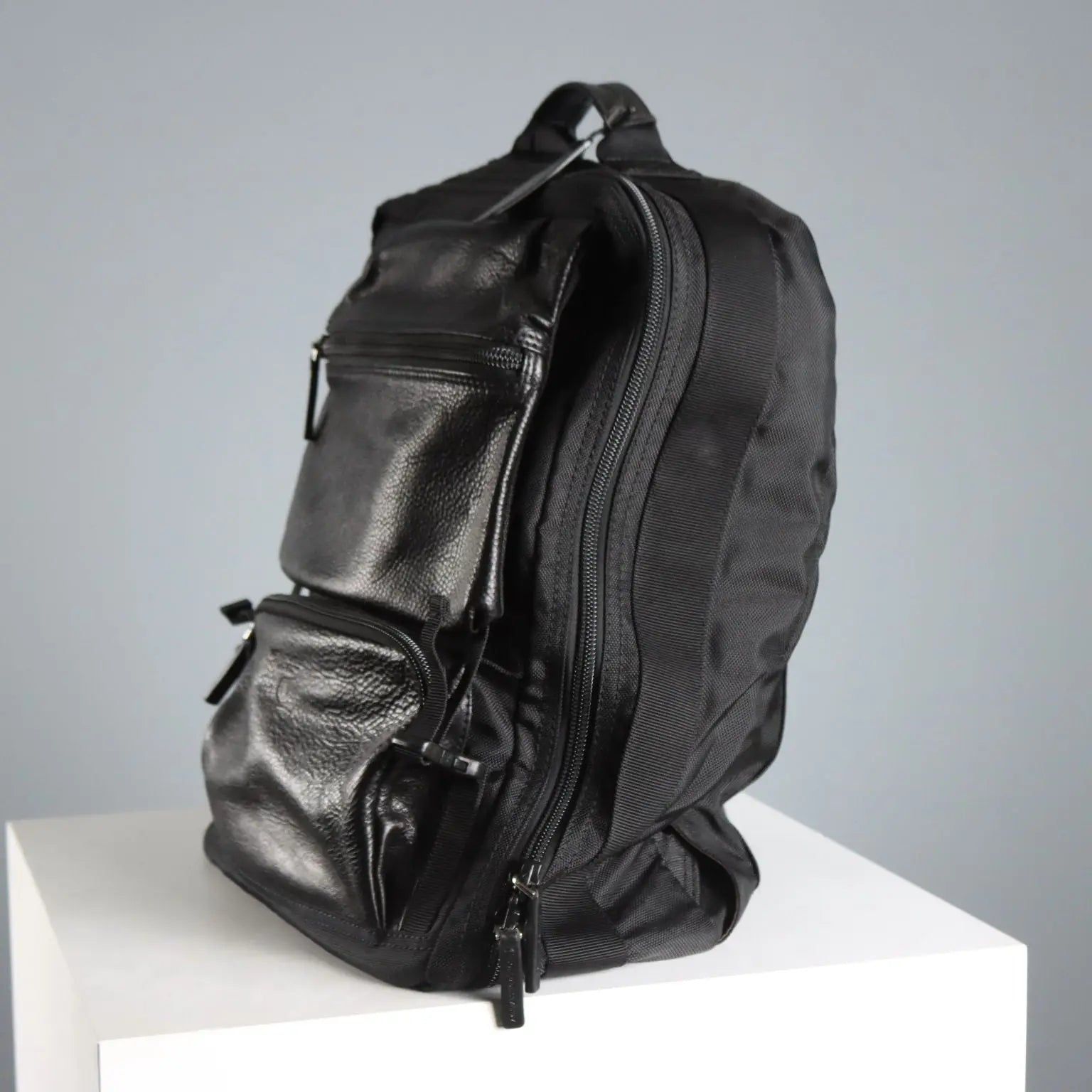 A.G. Spalding & Bros. Business Backpack Fabric Leather Second Hand
