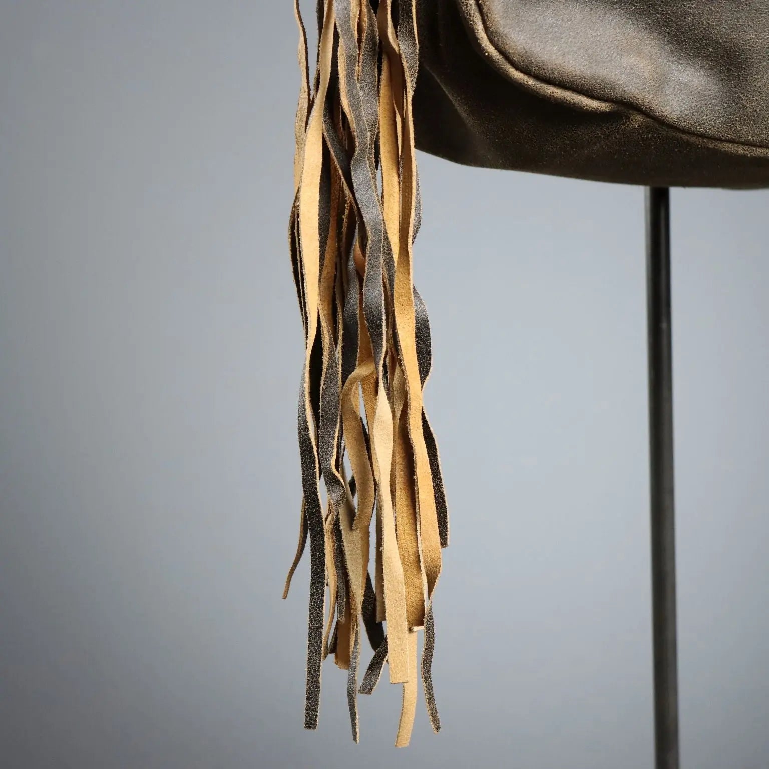 Dassios Boho Bag Pièce Unique Leather Greece 2000s