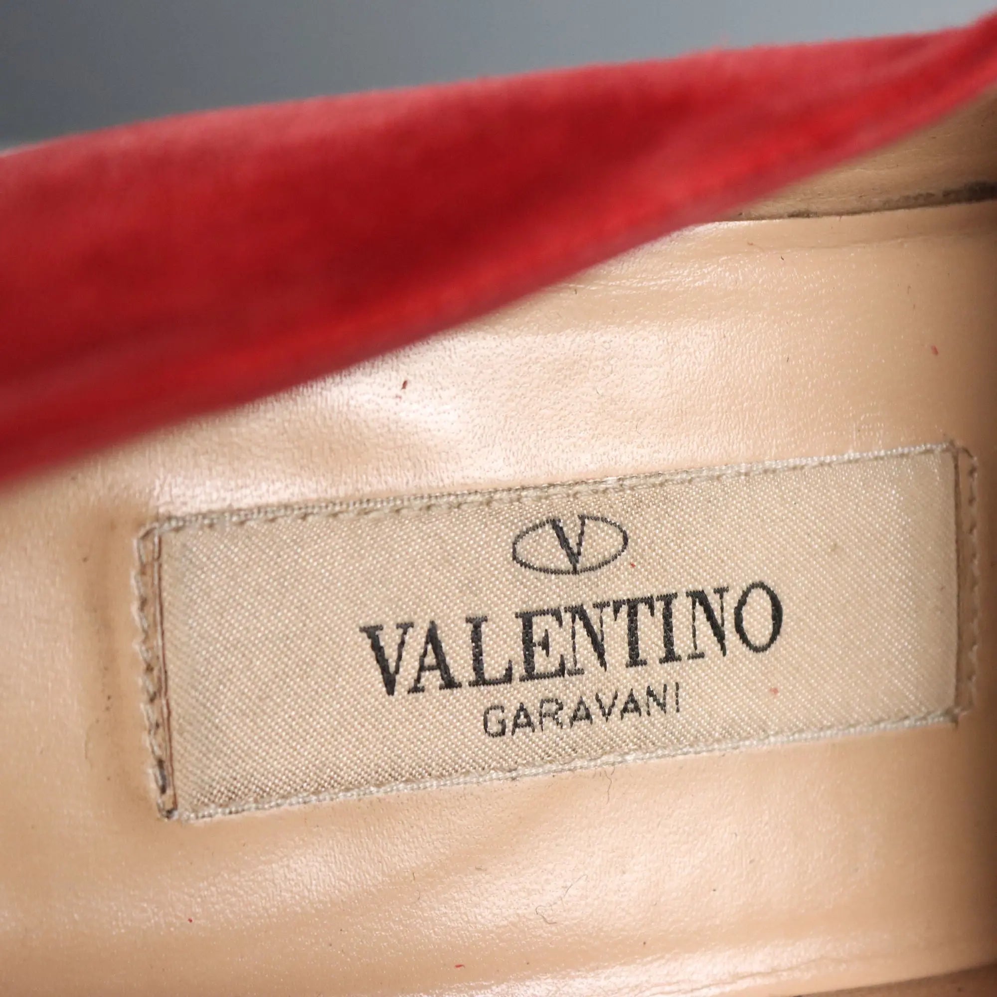 Valentino Roman Stud Suede Loafers UK Size 3 Second Hand Italy