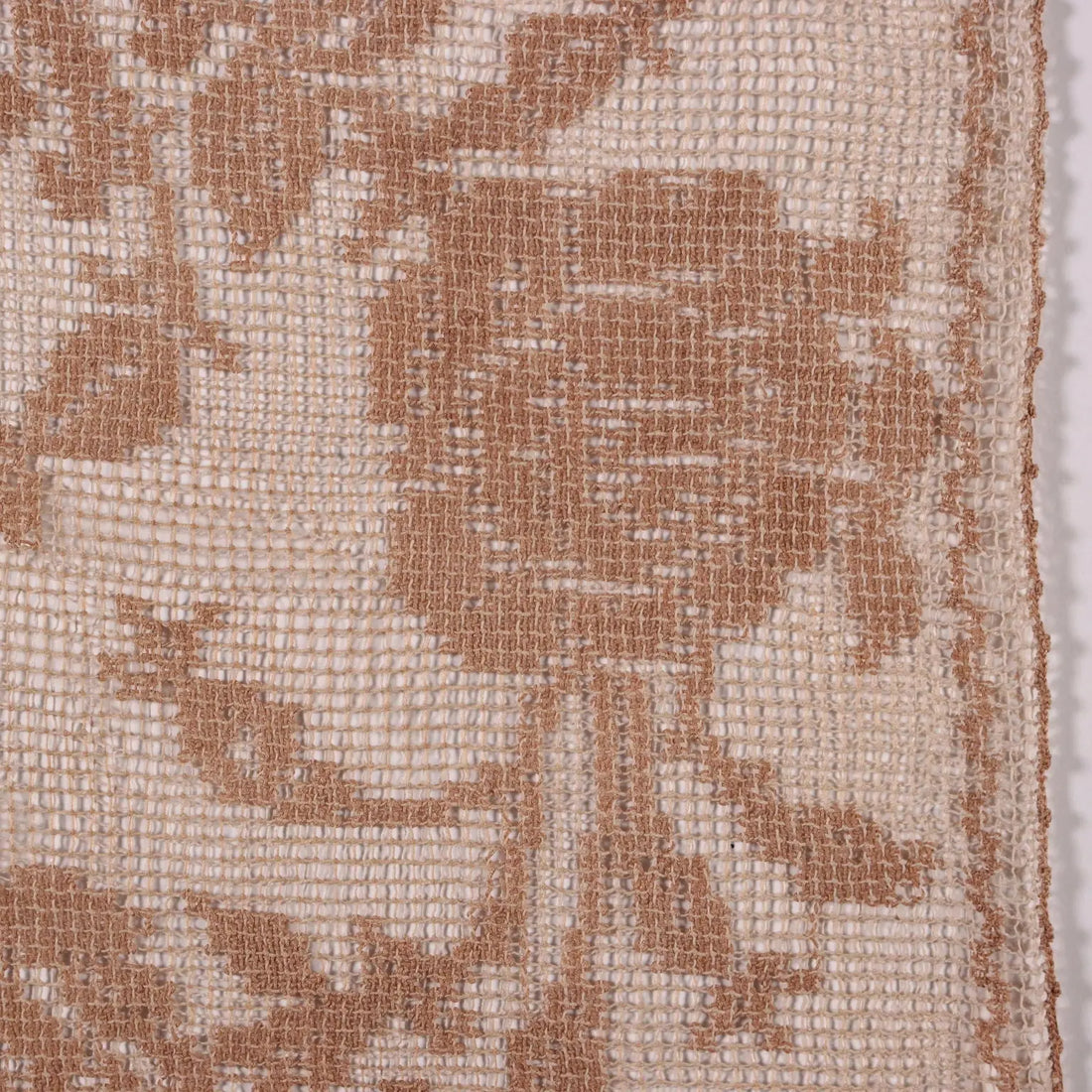 Filet Pillow Cover With Tassels - Filet | Clothing & House Linens | Antique House Linens