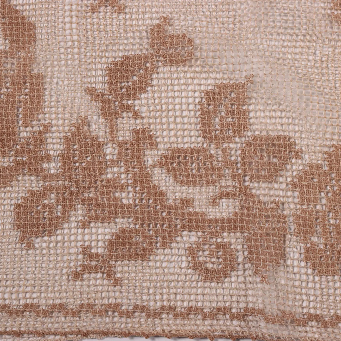 Filet Pillow Cover With Tassels - Filet | Clothing & House Linens | Antique House Linens