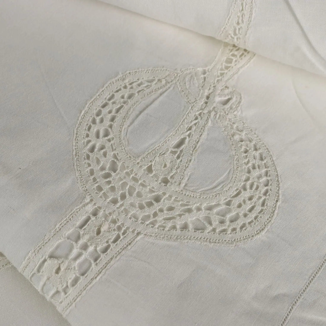 Double Bed Sheeth with 2 Pillowcases Linen Lace XX Century | Clothing & House Linens | Antique House Linens