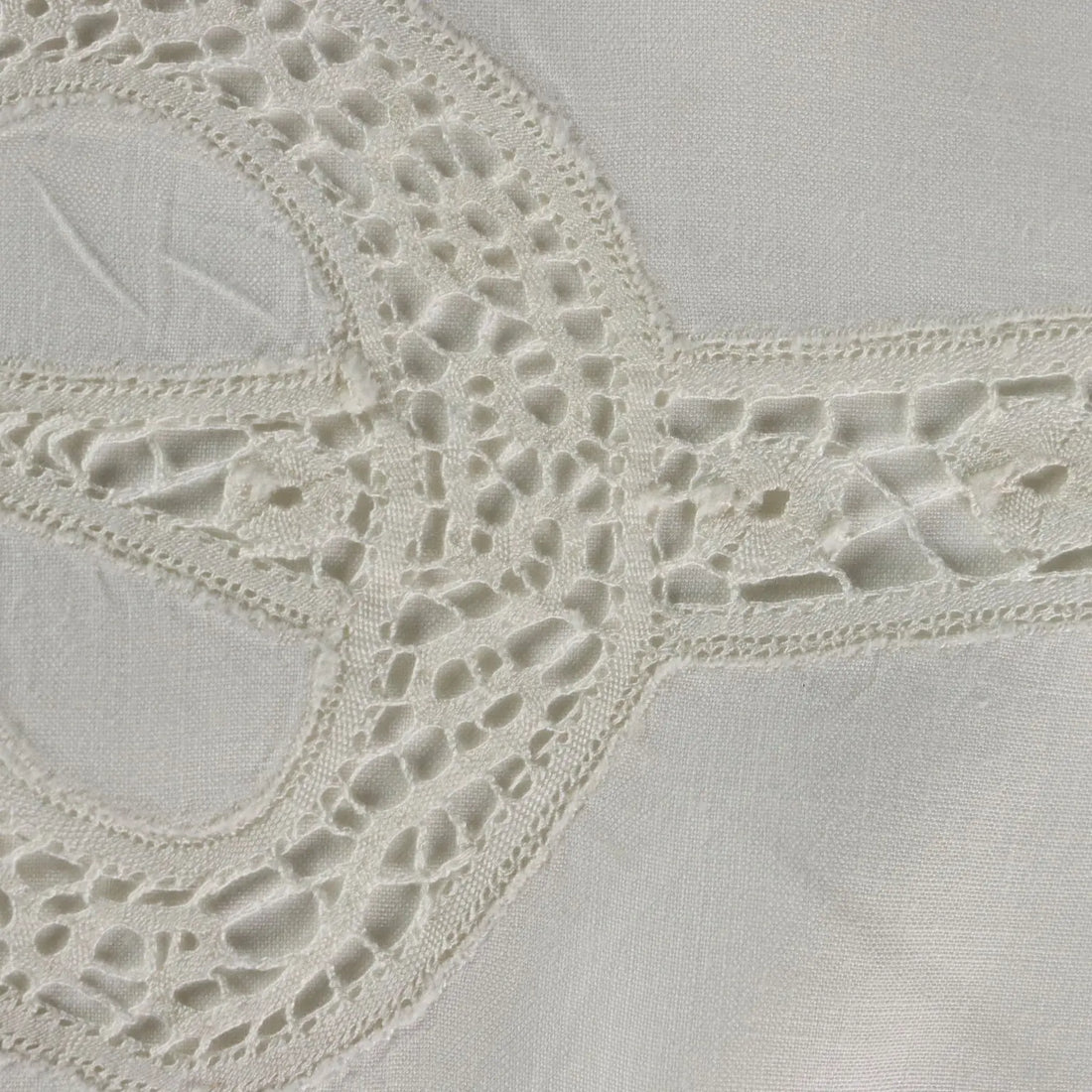 Double Bed Sheeth with 2 Pillowcases Linen Lace XX Century | Clothing & House Linens | Antique House Linens
