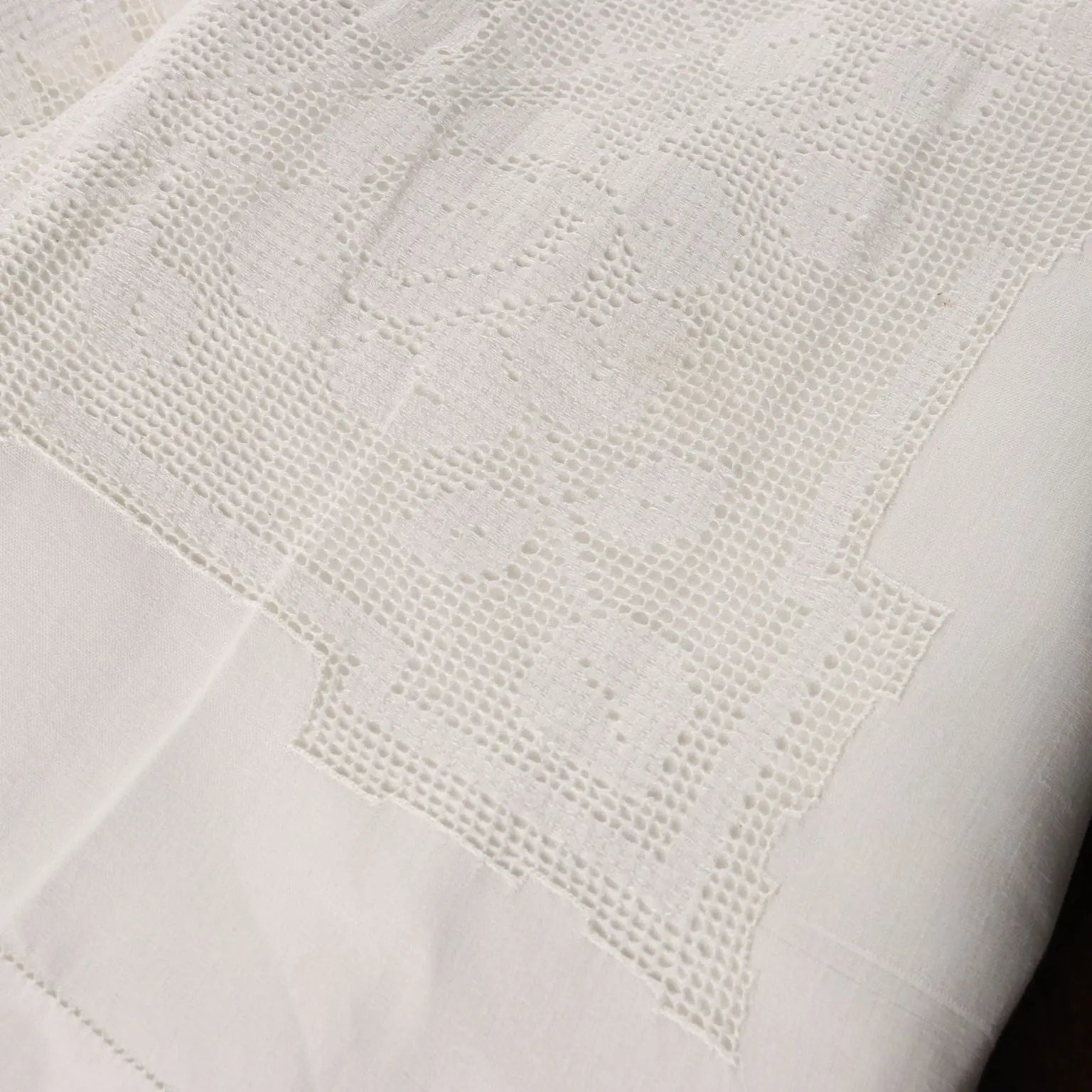 Double Bed Sheeth Linen with 2 Pillowcases Italy Second Hand - Italy, XX Century | Clothing & House Linens | Antique House Linens