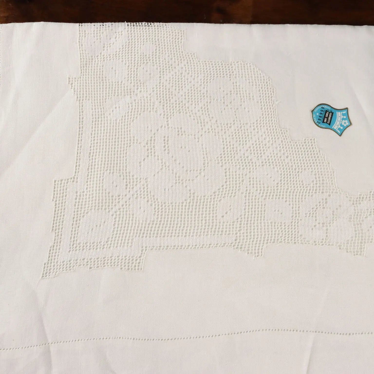 Double Bed Sheeth Linen with 2 Pillowcases Italy Second Hand - Italy, XX Century | Clothing & House Linens | Antique House Linens