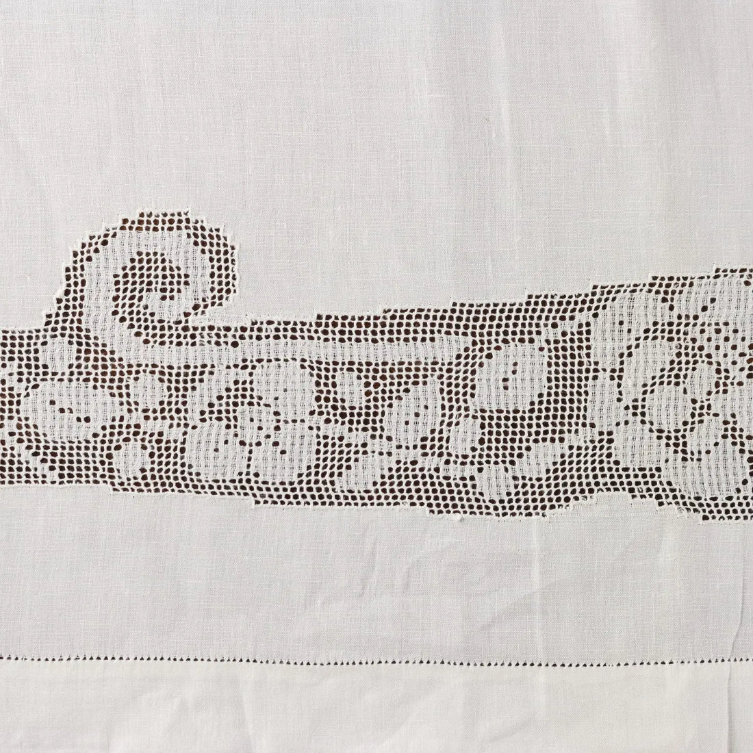 Double Bed Sheeth Linen with 2 Pillowcases Italy Second Hand - Italy, XX Century | Clothing & House Linens | Antique House Linens