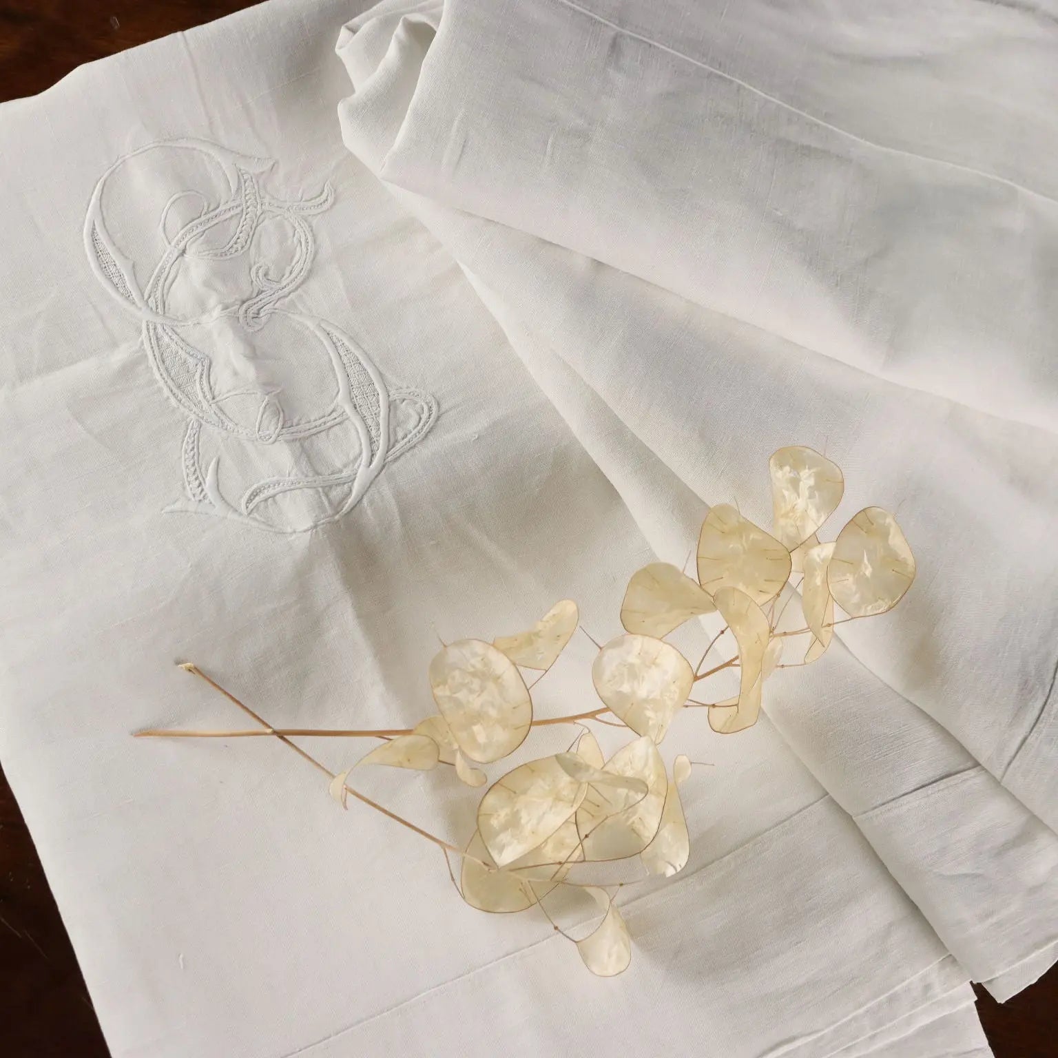 Double Bed Sheeth Linen Second Hand Italy - Italy, XX Century | Clothing & House Linens | Antique House Linens