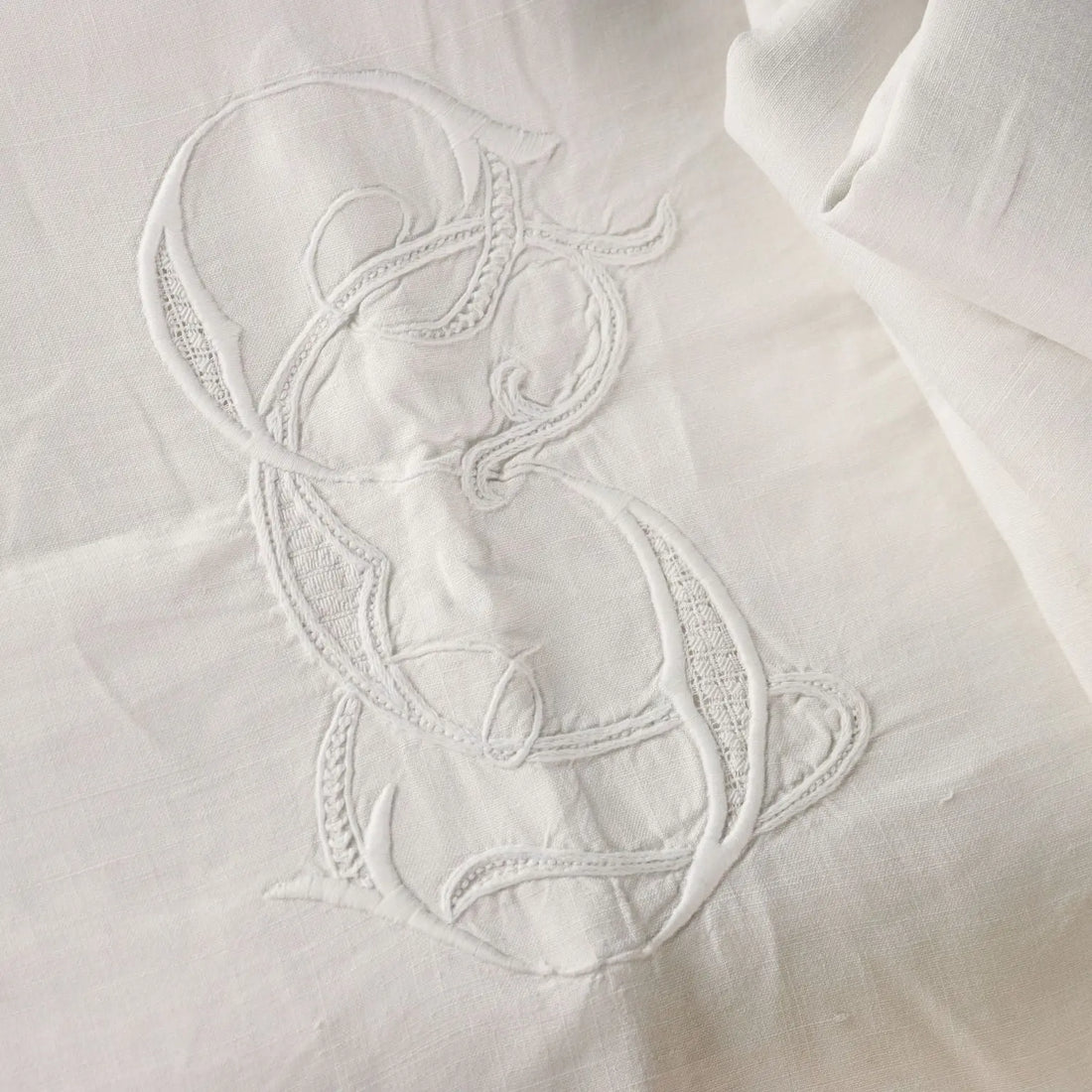 Double Bed Sheeth Linen Second Hand Italy - Italy, XX Century | Clothing & House Linens | Antique House Linens