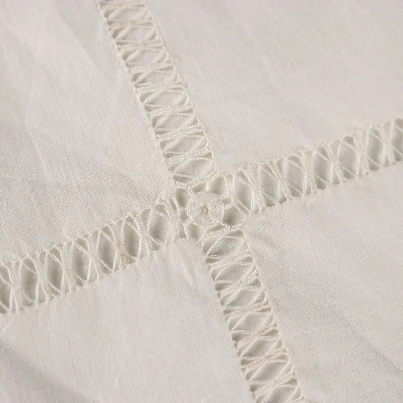 Double Bed Sheeth Linen Cantù Lace Second Hand | Clothing & House Linens | Antique House Linens