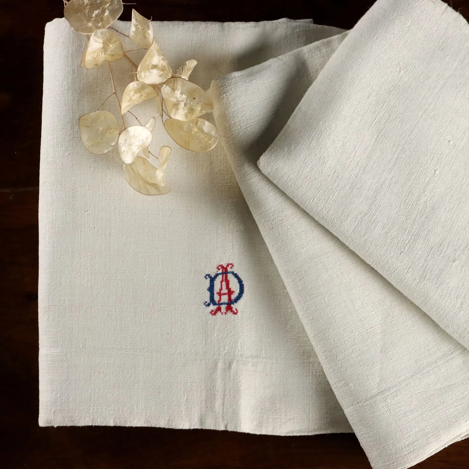 Double Bed Sheeth Linen Italy Second Hand | Clothing & House Linens | Antique House Linens