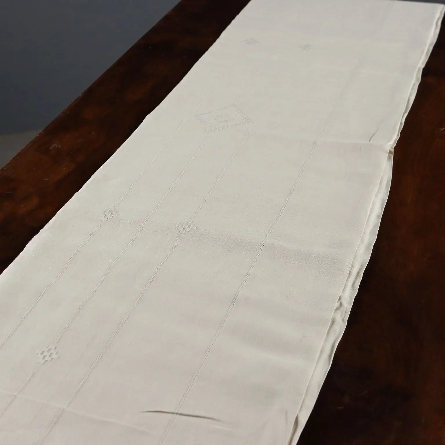 Double Bed Sheeth Linen 2 Pillowcases Full Stitch Second Hand | Clothing & House Linens | Antique House Linens