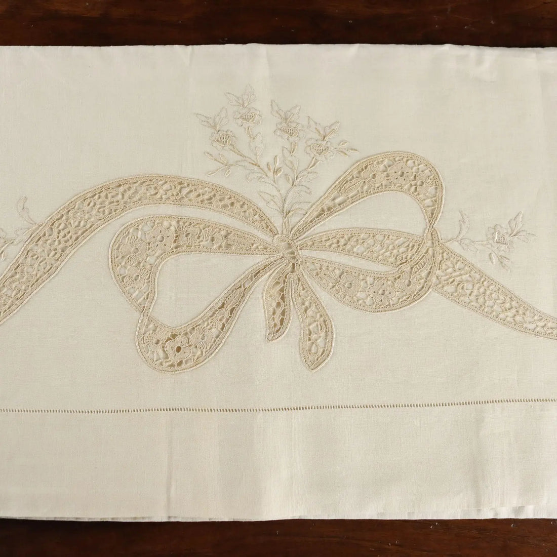 Double Sheet with 2 Pillowcases Linen Second Hand Italy | Clothing & House Linens | Antique House Linens
