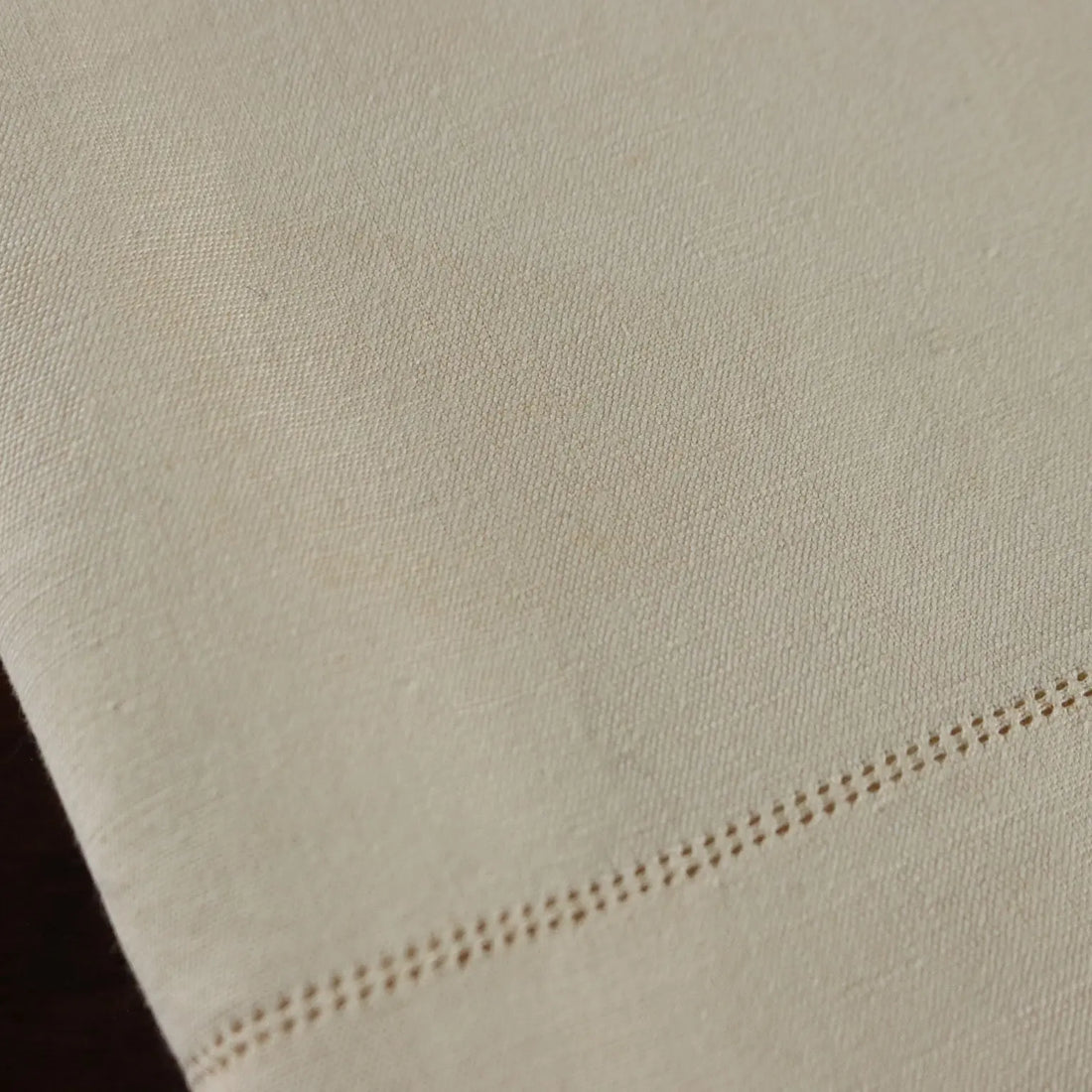 Double Bed Sheet with 2 Pillowcases Linen Satin Stitch Italy | Clothing & House Linens | Antique House Linens