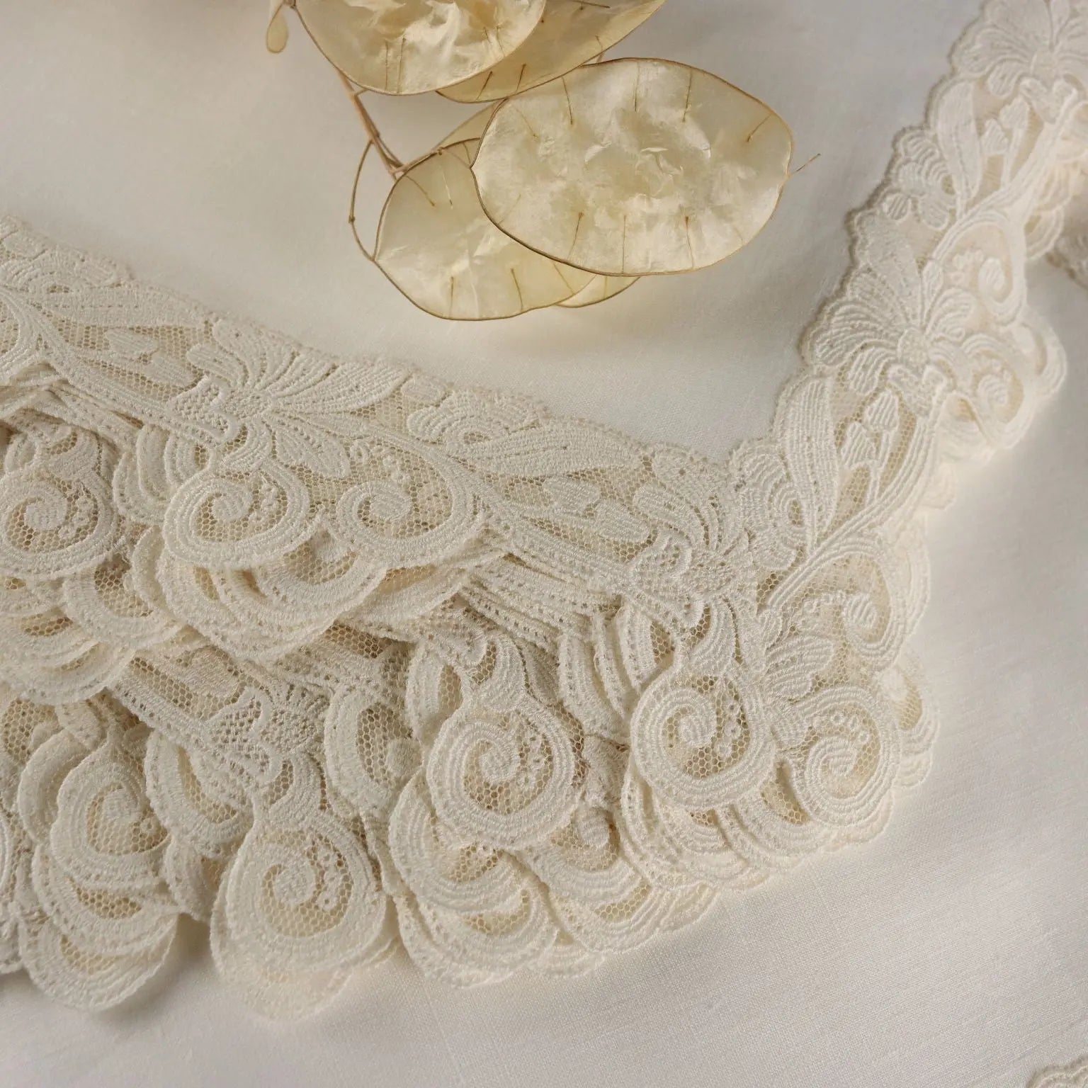 Tablecloth with 10 Napkins Linen Macramè Lace Italy 129 x 68 In - 129 x 68 In | Clothing & House Linens | Antique House Linens