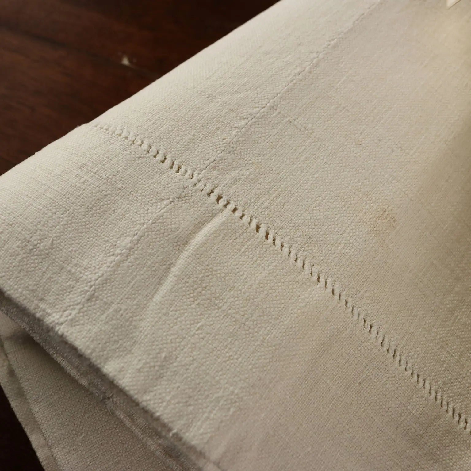 Handmade Hemp Sheeth Italy 107 x 88 In - 88 x 107 In | Clothing & House Linens | Antique House Linens