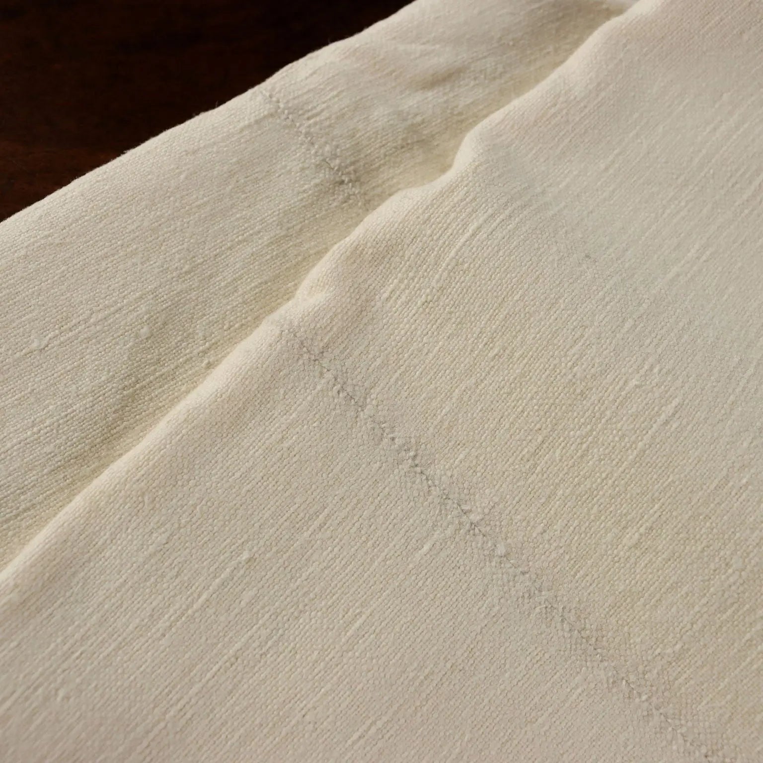 Handmade Hemp Sheeth Italy 107 x 88 In - 88 x 107 In | Clothing & House Linens | Antique House Linens