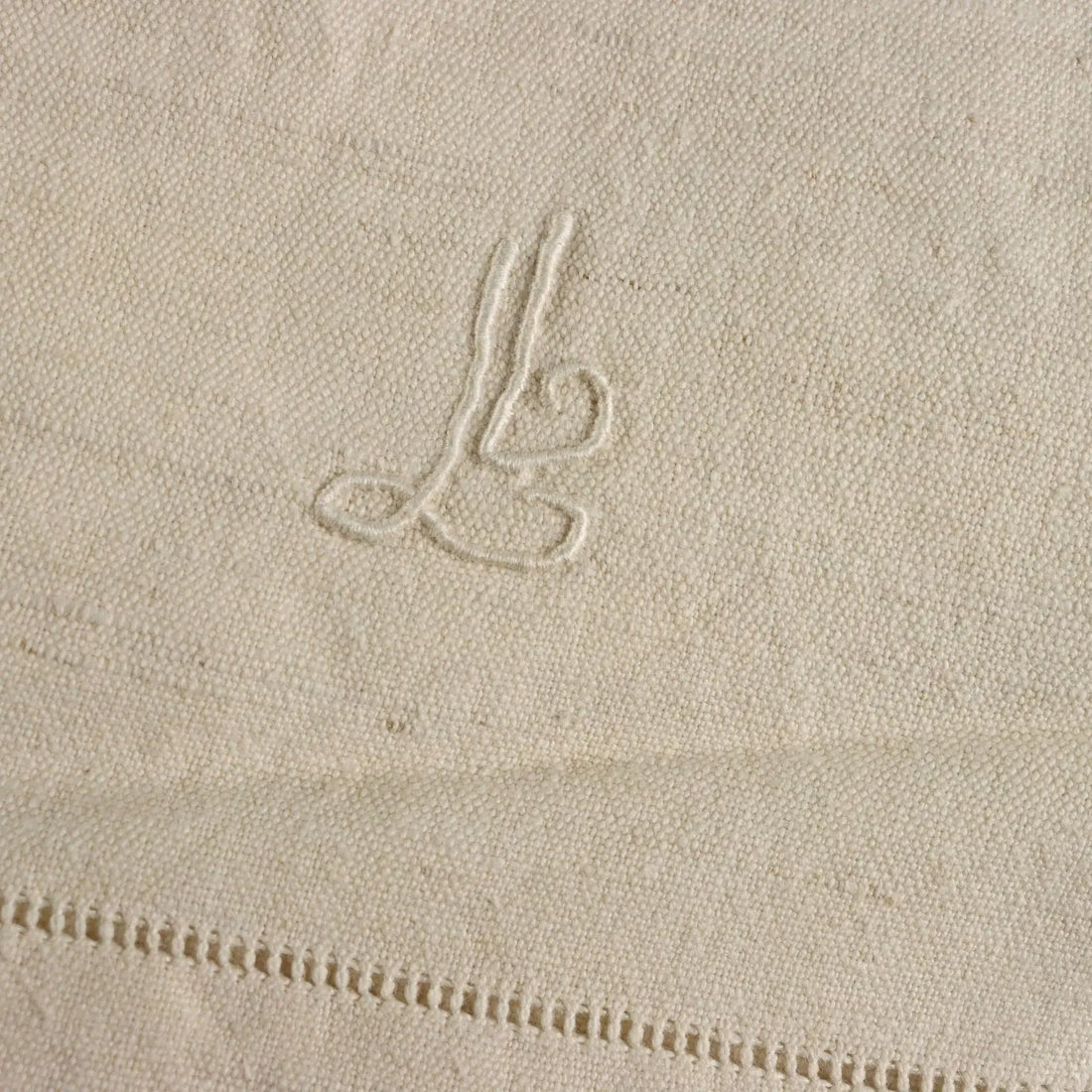 Double Bed Sheeth Hemp Handmade Second Hand Italy - 107 x 89 In | Clothing & House Linens | Antique House Linens