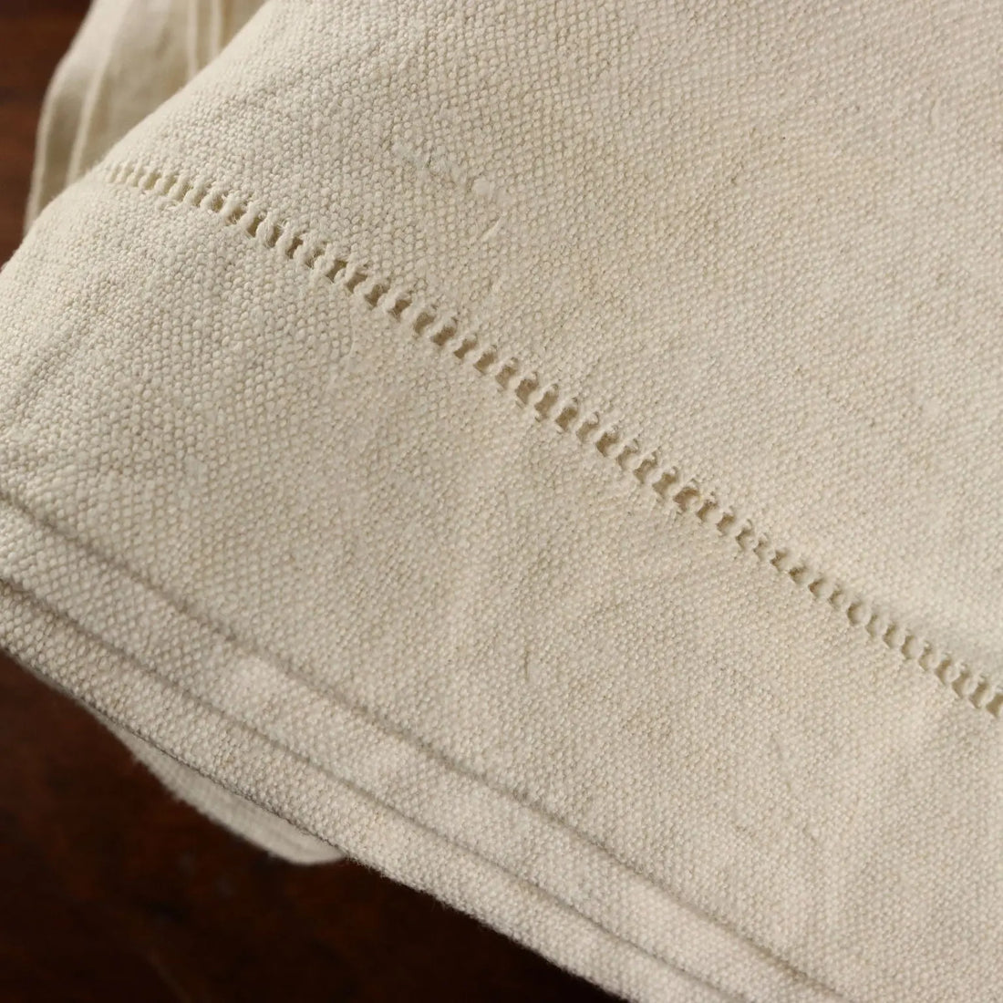 Double Bed Sheeth Hemp Handmade Second Hand Italy - 107 x 89 In | Clothing & House Linens | Antique House Linens