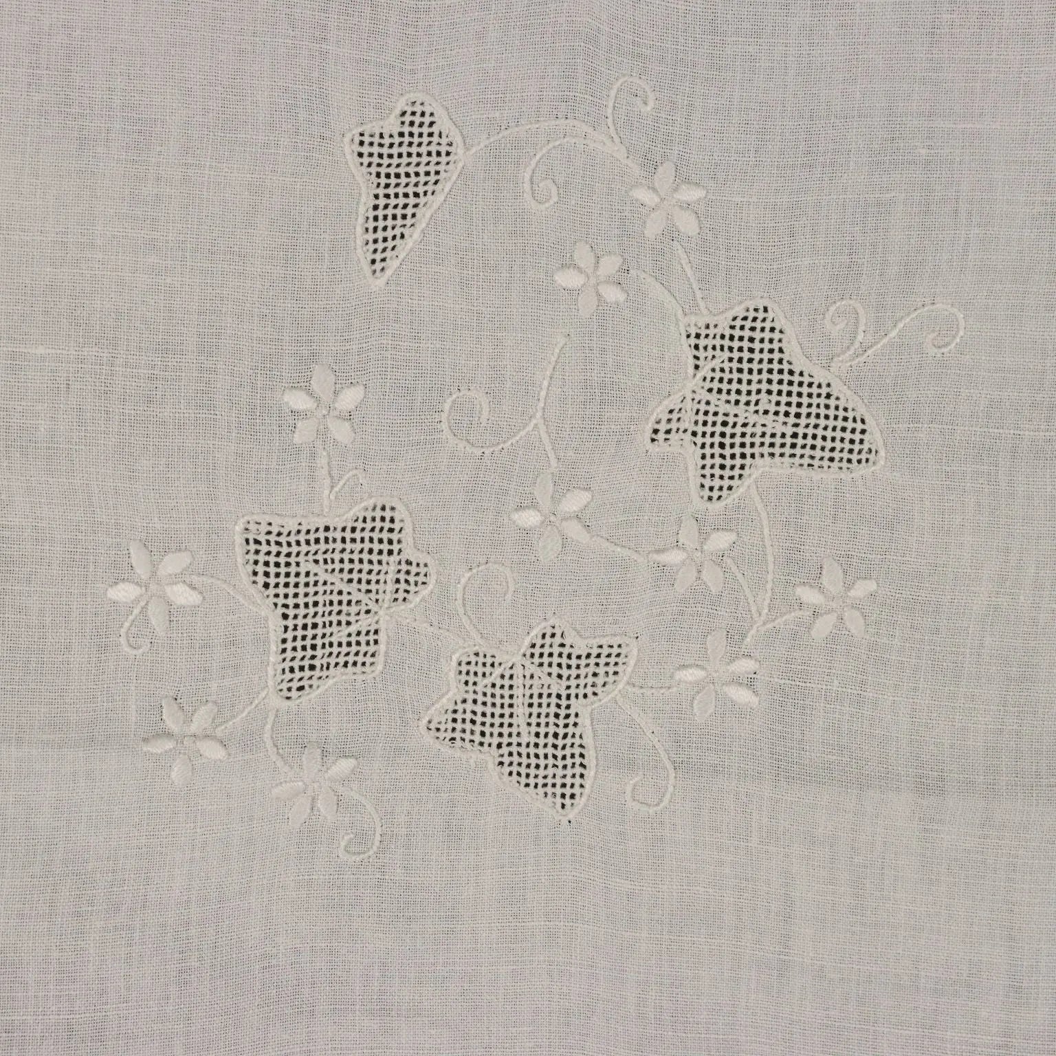 Handmade Curtains Full Stich Second Hand Italy 16 x 33 In - 16 x 33 In | Clothing & House Linens | Antique House Linens