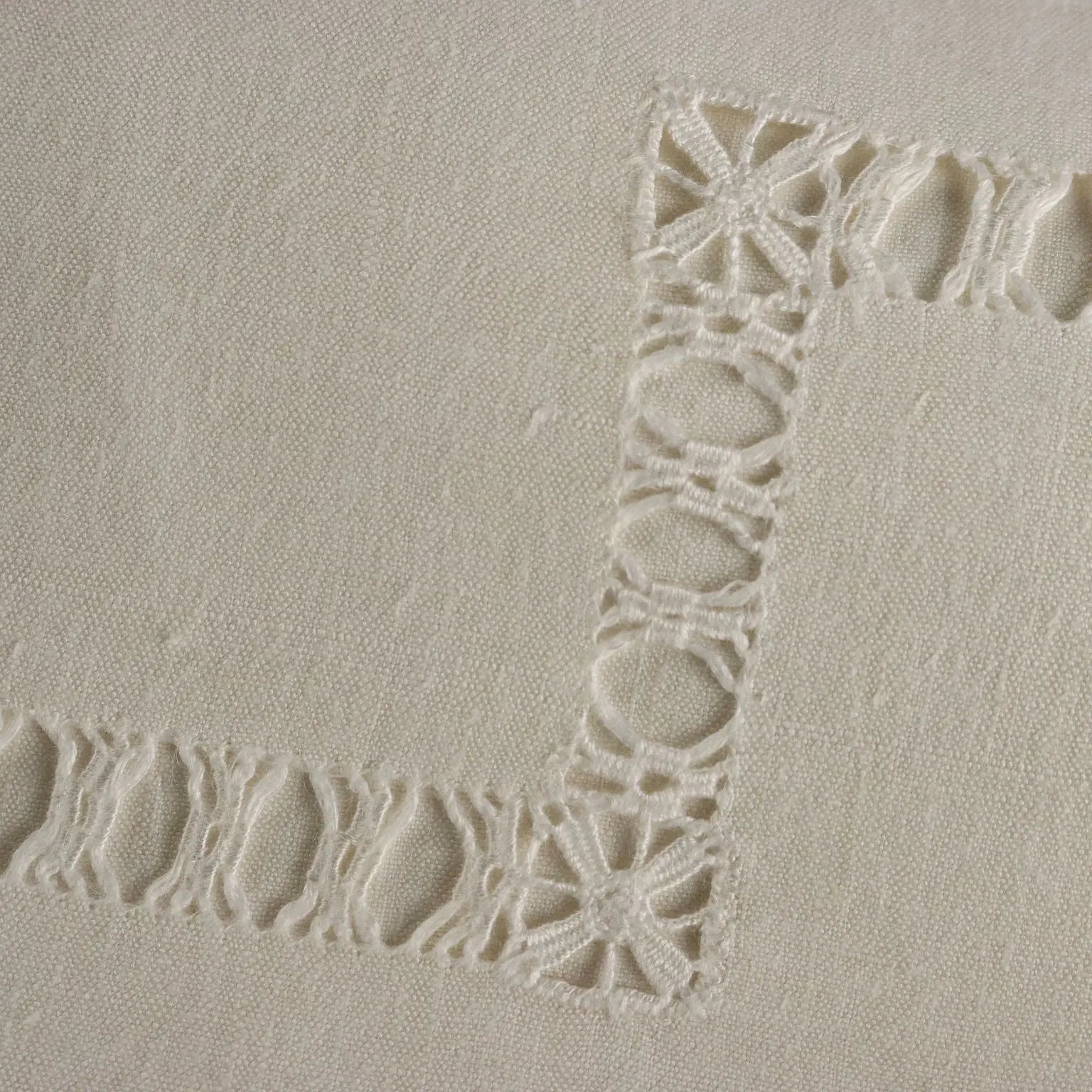 Double Bed Sheeth Cantù Lace Pillowcases 103 x 101 In - 103 x 101 In | Clothing & House Linens | Antique House Linens