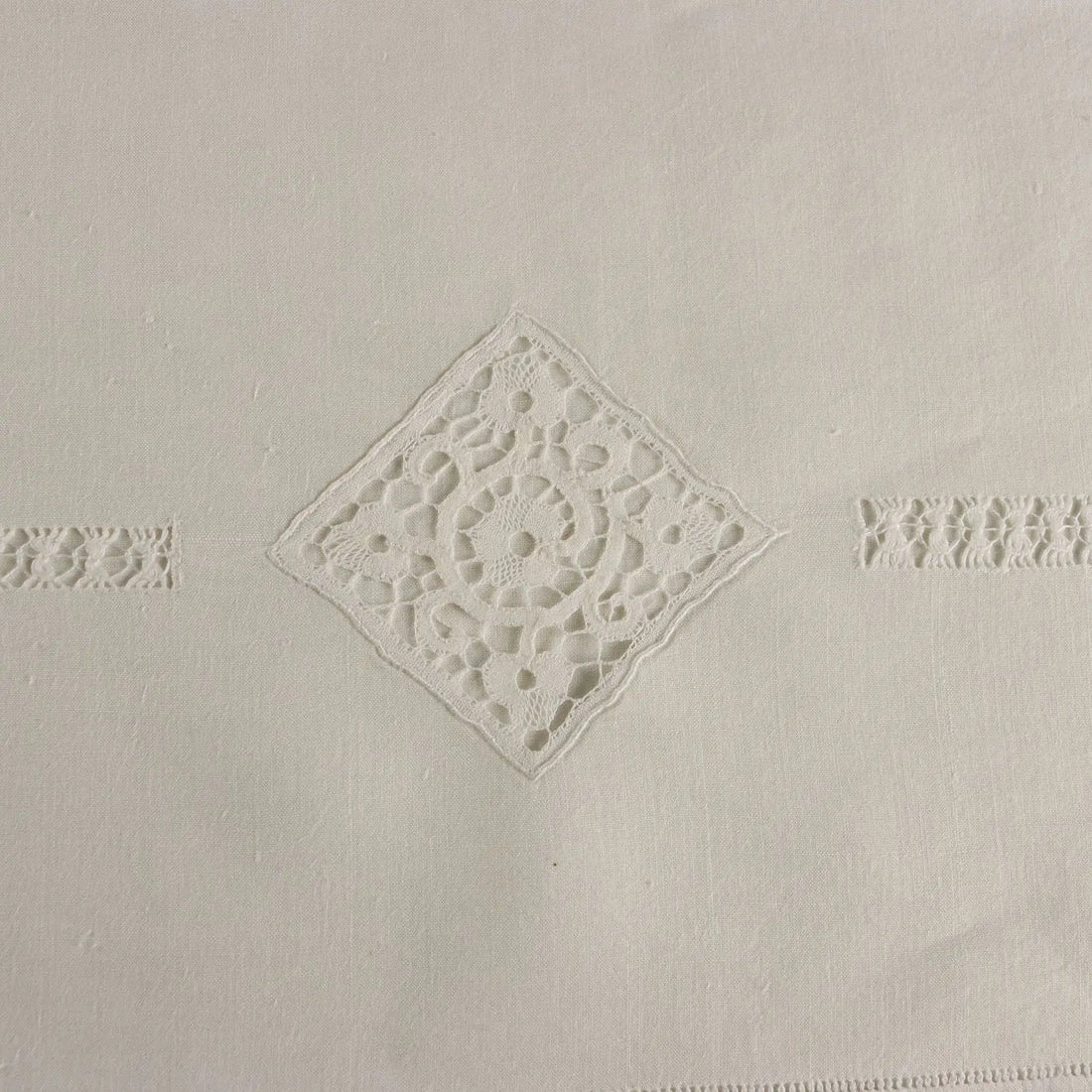Double Bed Sheeth Cantù Lace Pillowcases 103 x 101 In - 103 x 101 In | Clothing & House Linens | Antique House Linens