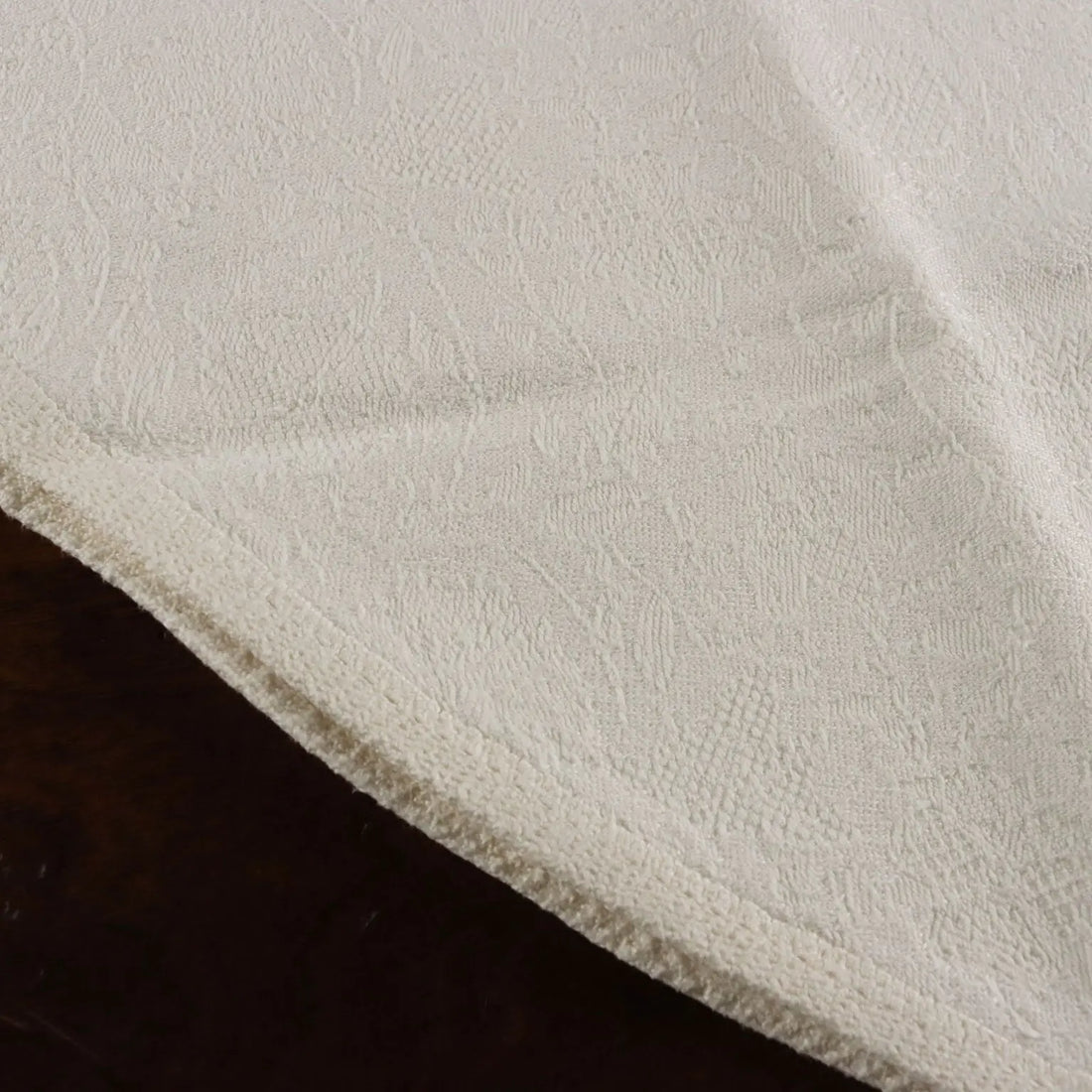 Oval Cotton Tablecloth with 8 Napkins Italy 71 x 69 In - 71 x 69 In | Clothing & House Linens | Antique House Linens
