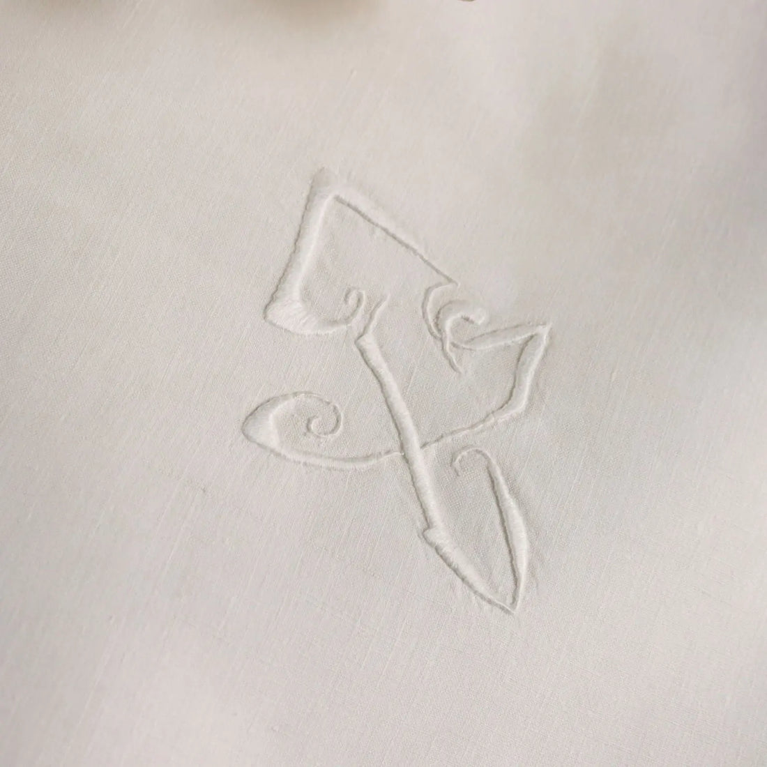 Double Bed Sheeth Linen Handmade Italy 91 x 103 In