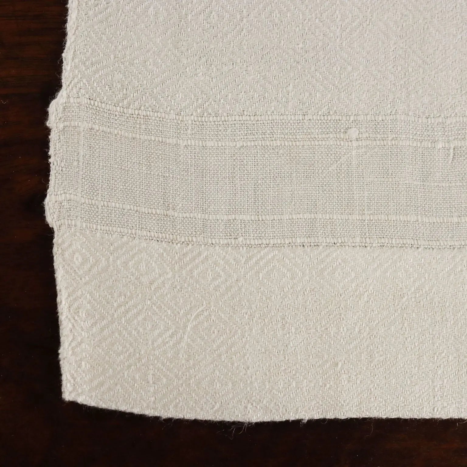 Set of Encrypted Towels Linen Flander Italy 39 x 25 In