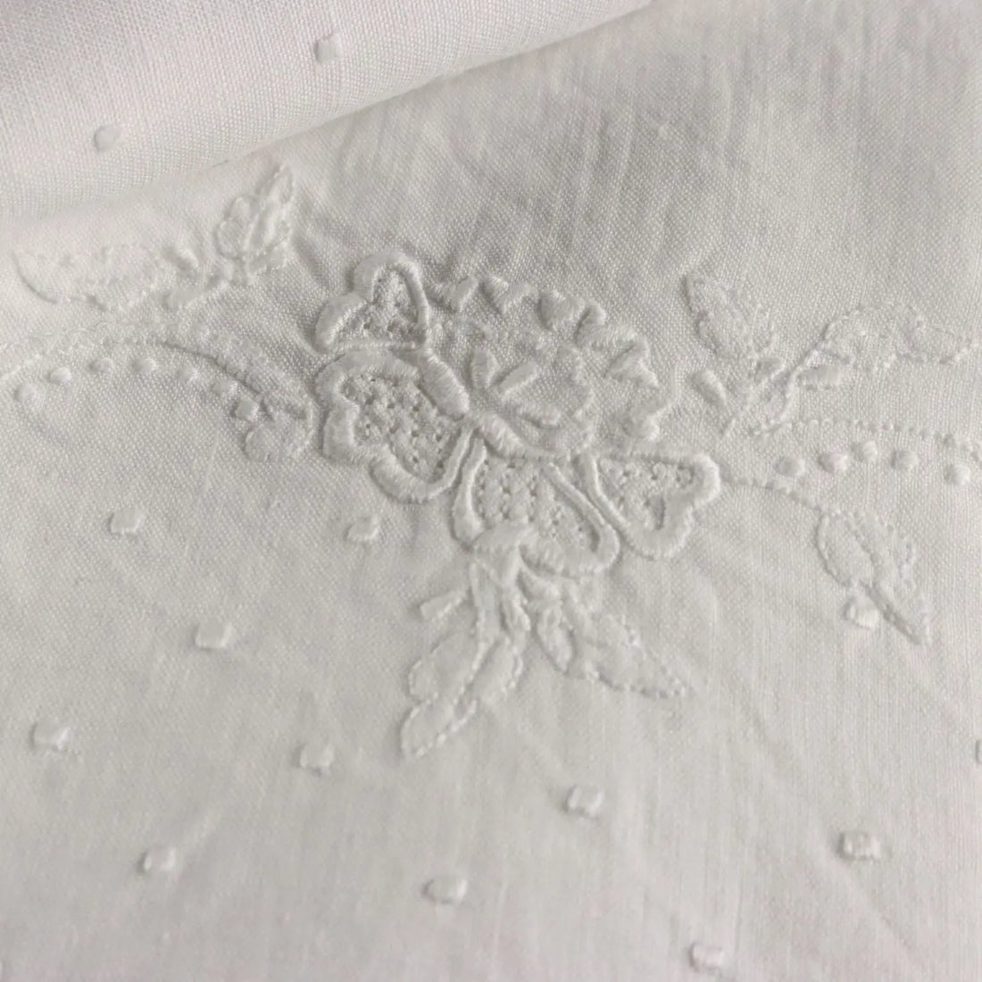 Double Bed Sheeth Linen 2 Pillowcases Second Hand 90 x 103 In