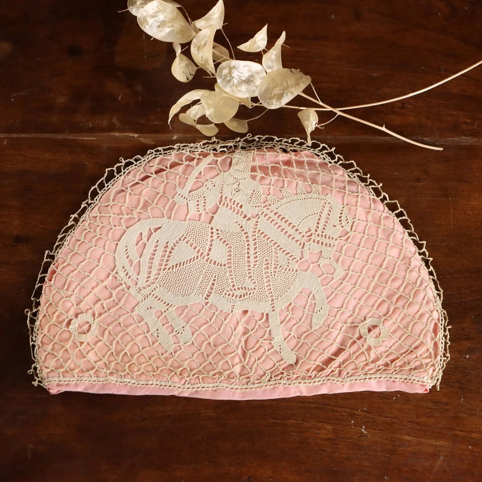 Satin Tea Cosy Handmade Knight Decoration Italy