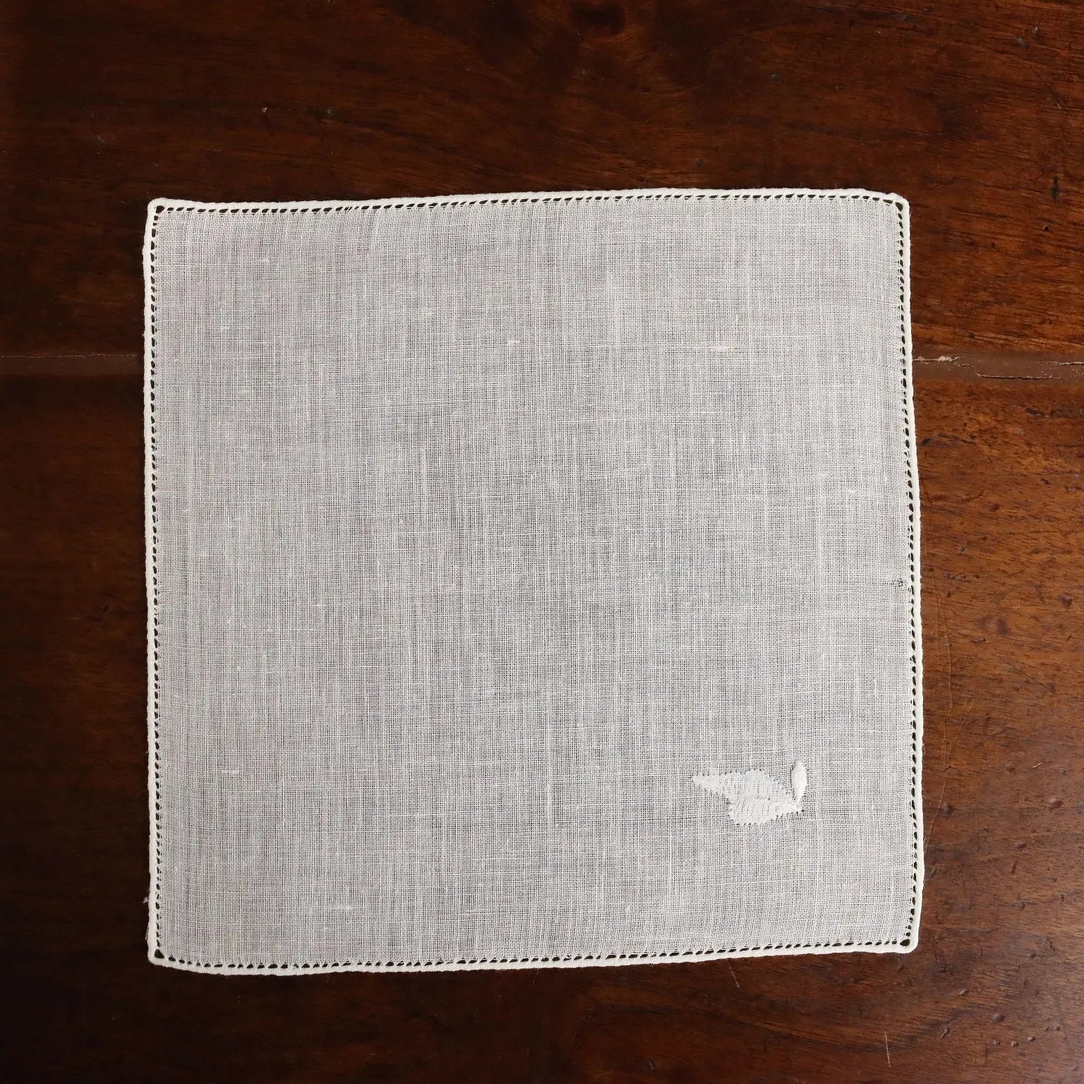 Linen Tablecloth with 12 Napkins and 12 Tea Napkins Italy