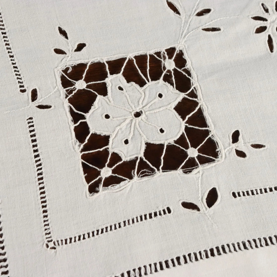 Double Bed Coverlets Linen Handmade Second Hand 90 x 27 In