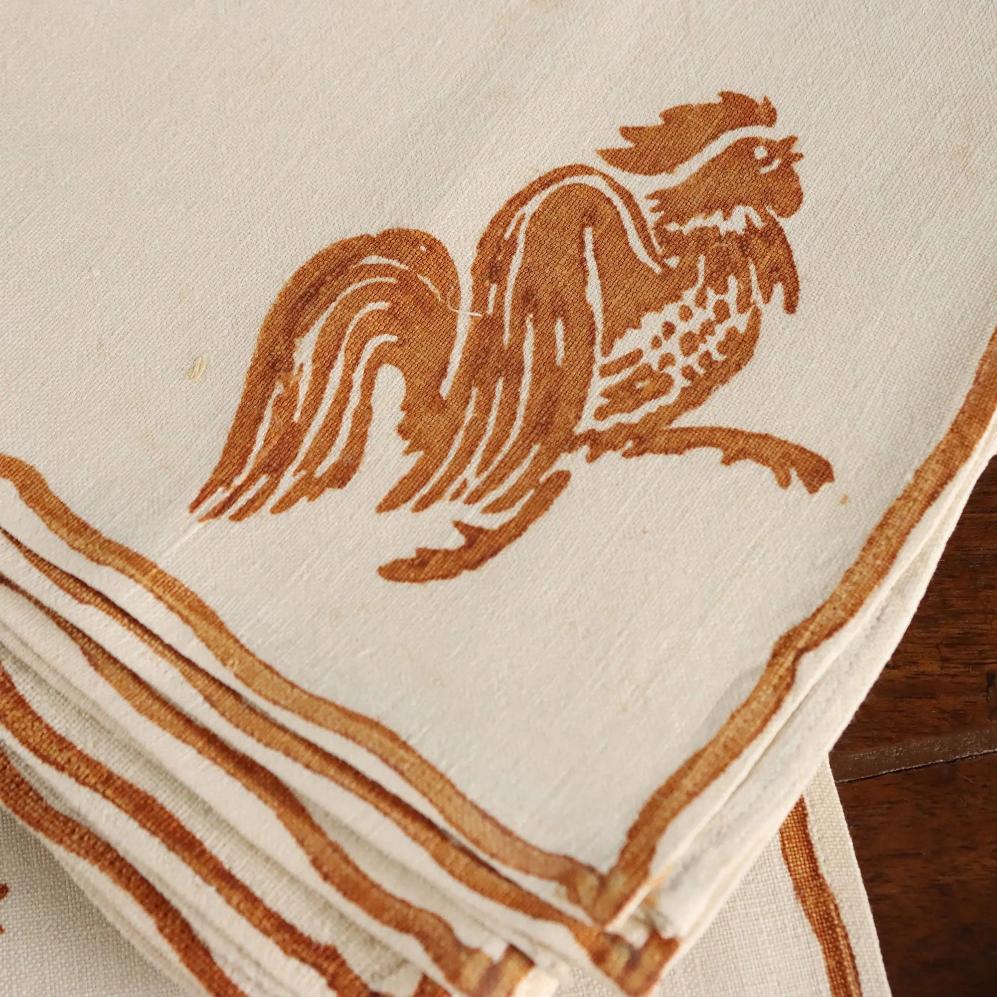 Pascucci Placemats and Napkins Set Linen Second Hand Italy