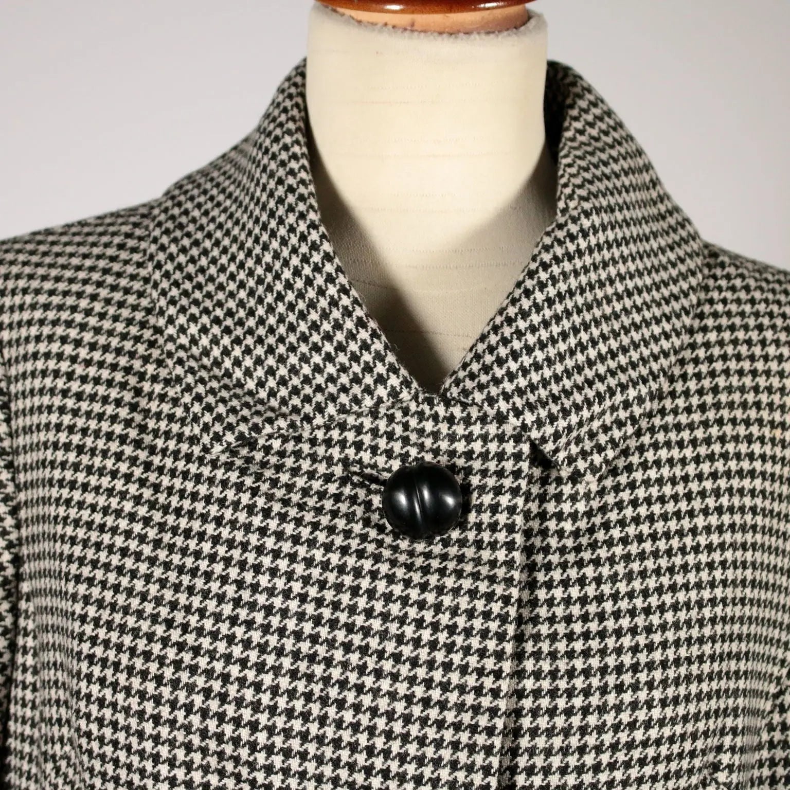 Vintage Pied de Poule Coat Milan Italy 1950s | Clothing & House Linens | Vintage