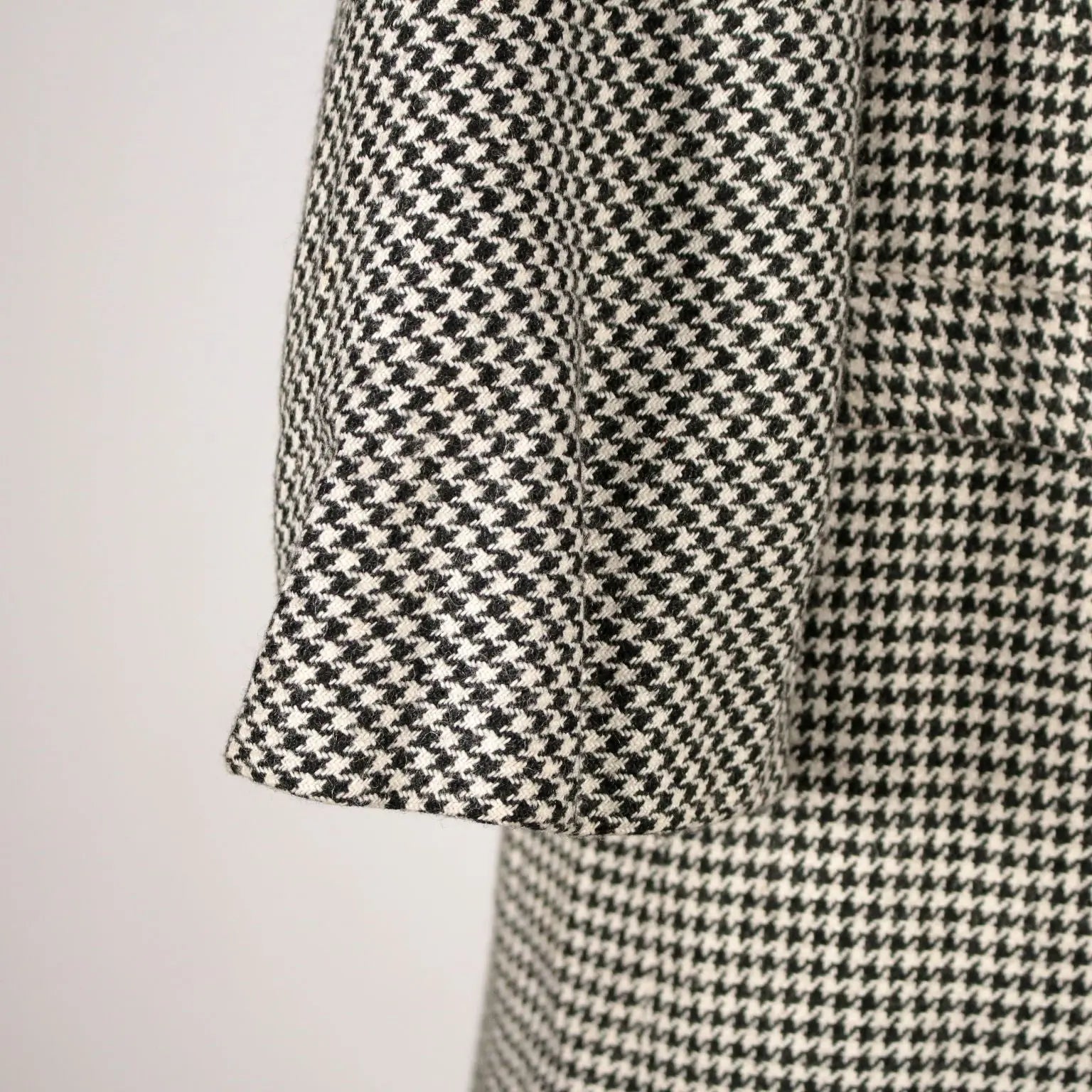 Vintage Pied de Poule Coat Milan Italy 1950s | Clothing & House Linens | Vintage