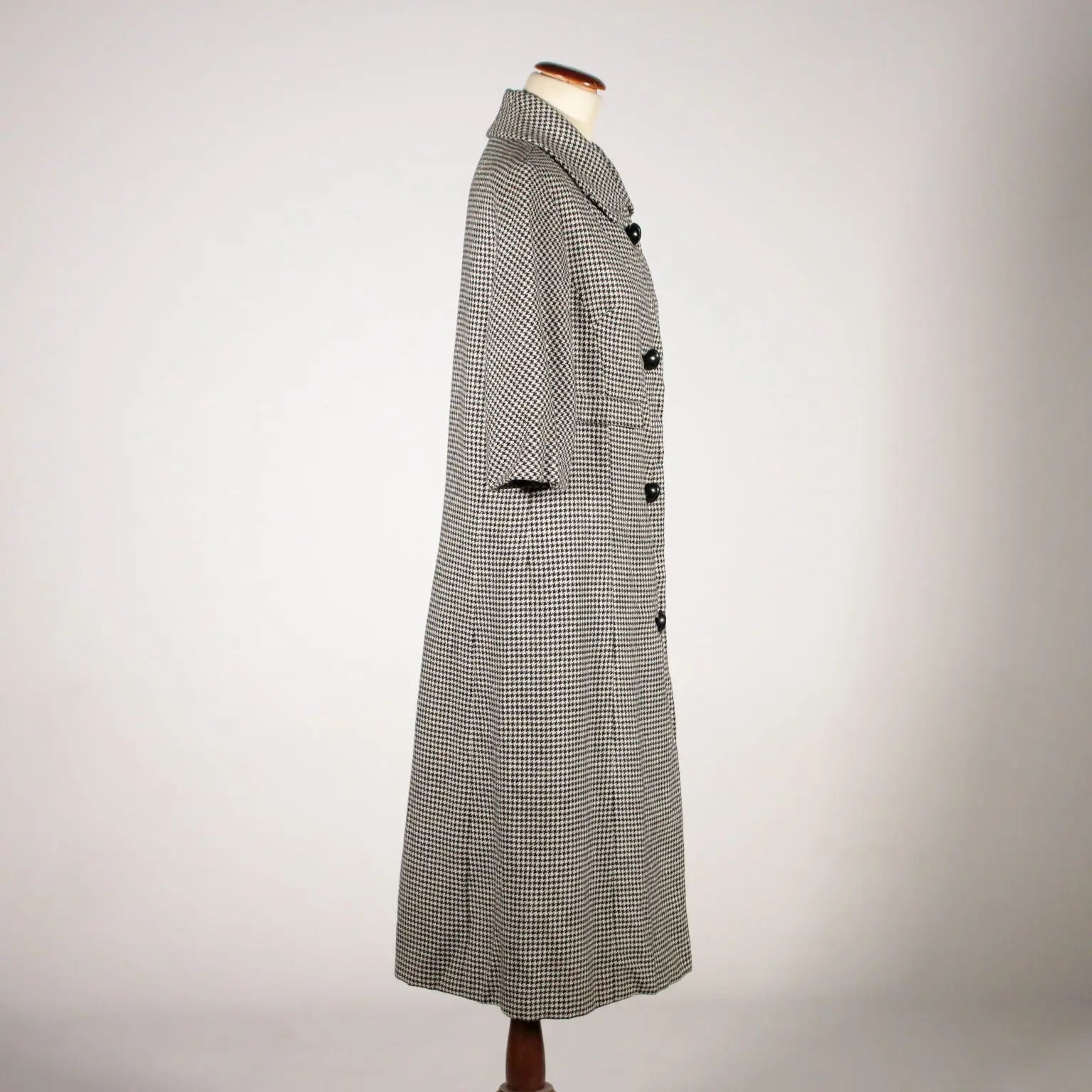 Vintage Pied de Poule Coat Milan Italy 1950s | Clothing & House Linens | Vintage