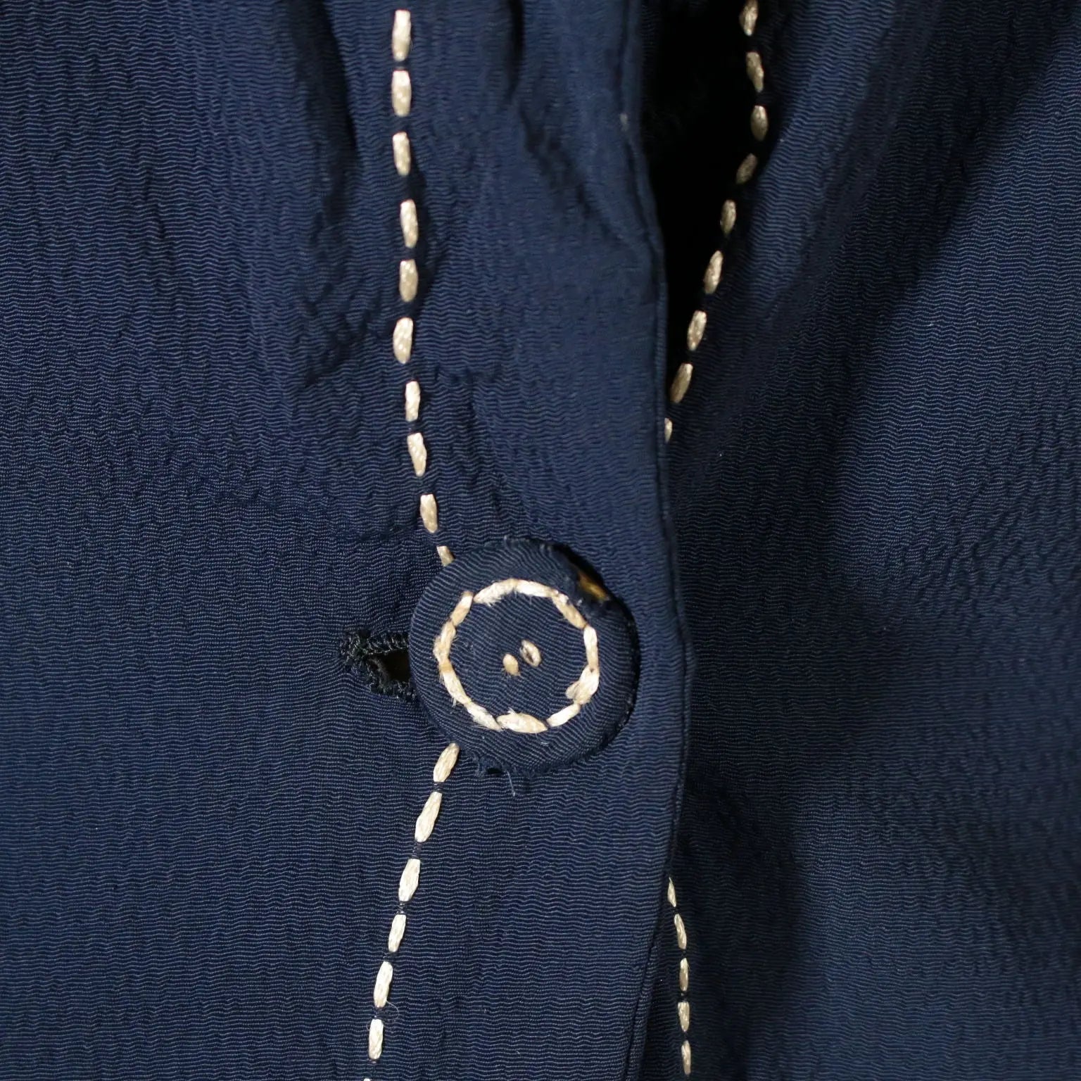 Vintage Blue Jacket Milan Italy 1960s - Size S | Clothing & House Linens | Vintage