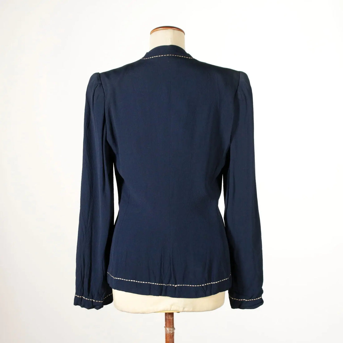 Vintage Blue Jacket Milan Italy 1960s - Size S | Clothing & House Linens | Vintage