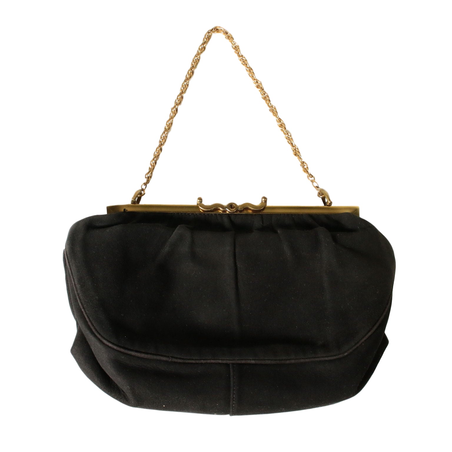 Vintage Suede Leather Clutch Bag | Clothing & House Linens  Vintage