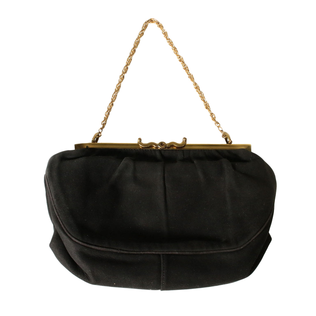 Vintage Suede Leather Clutch Bag | Clothing & House Linens  Vintage